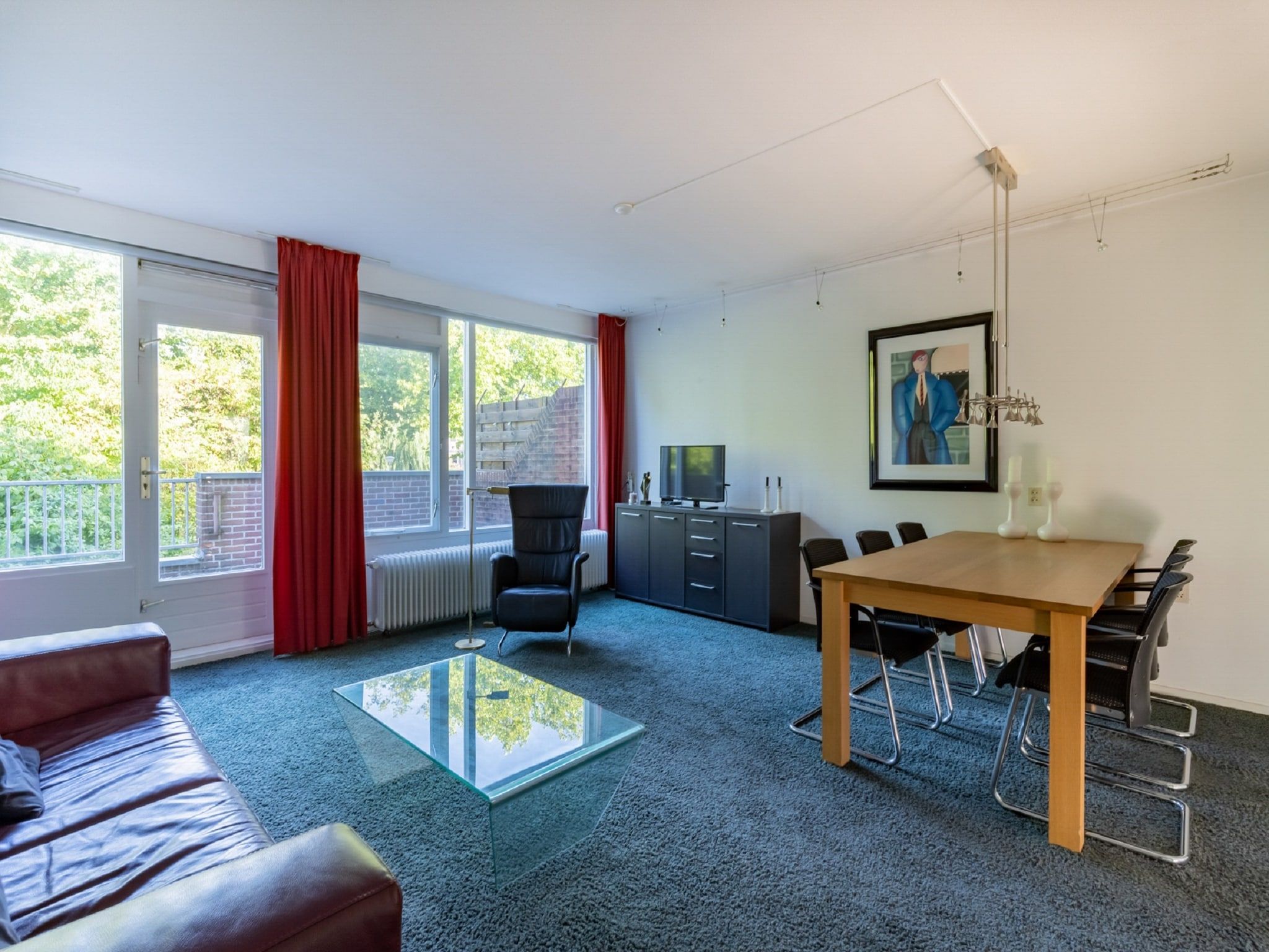 De woonkamer van Zon Amour in Alkmaar