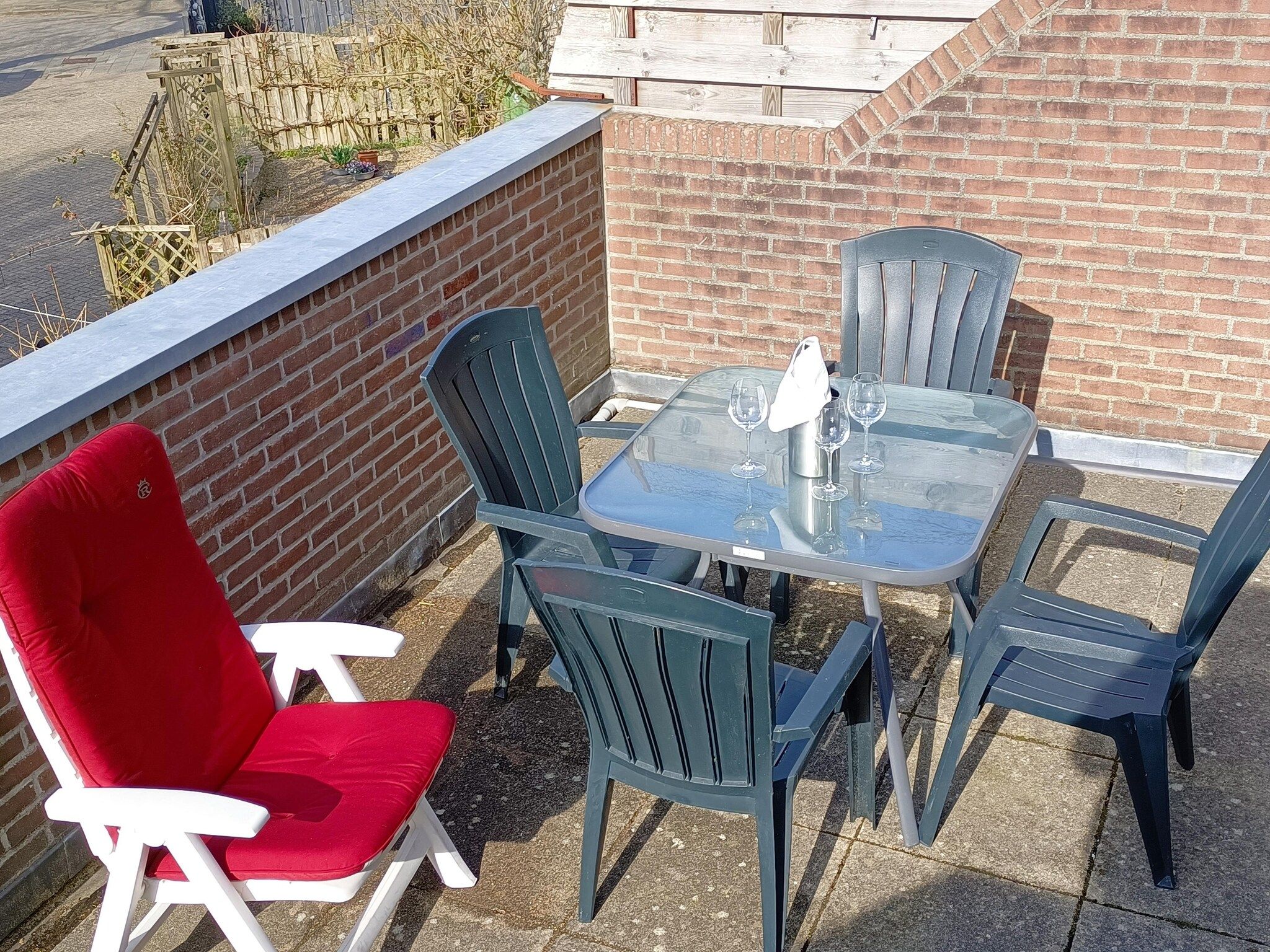 Het terras van Zon Amour in Alkmaar