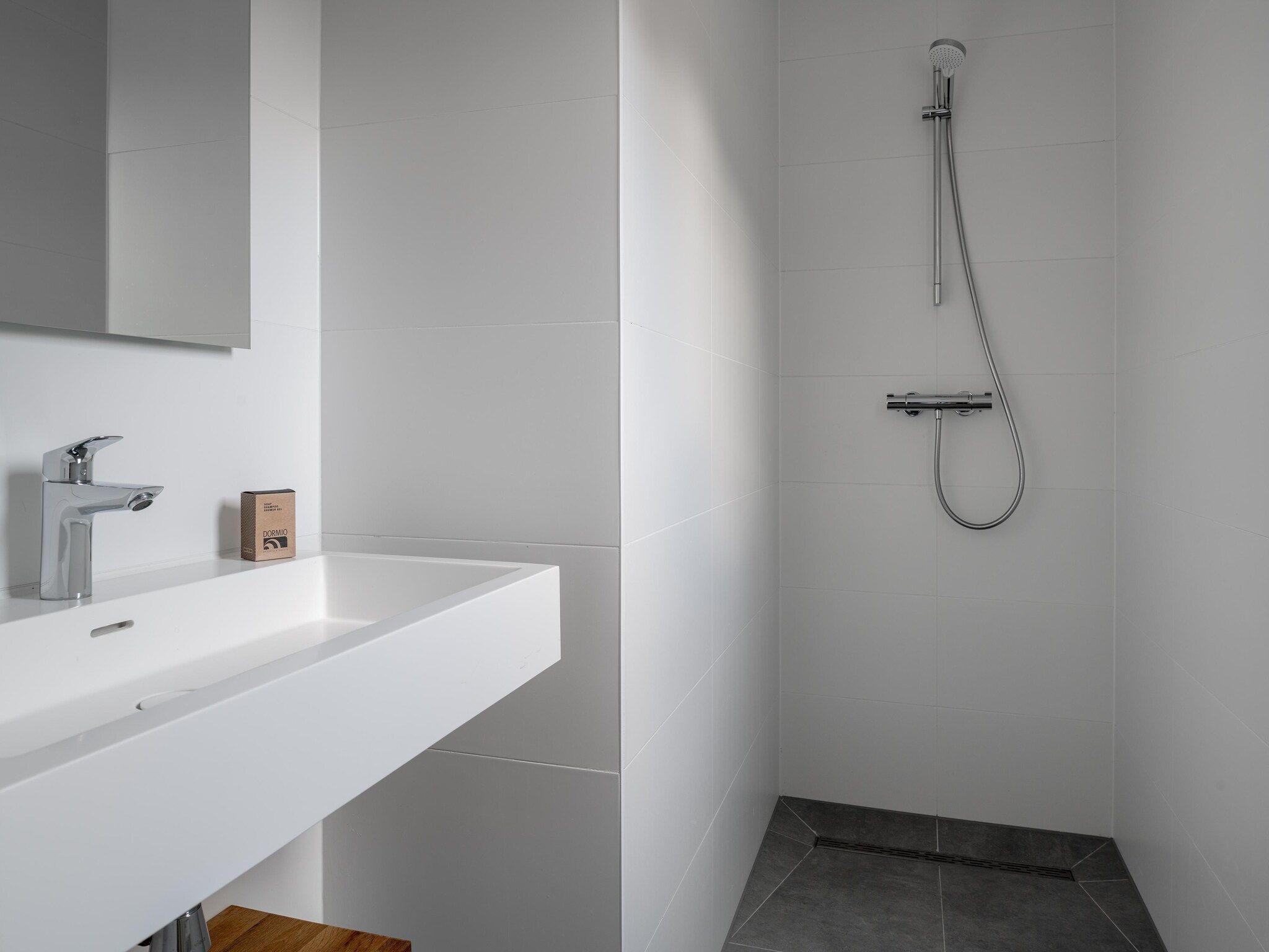 De badkamer van Resort Nieuwvliet-Bad 4 in Nieuwvliet