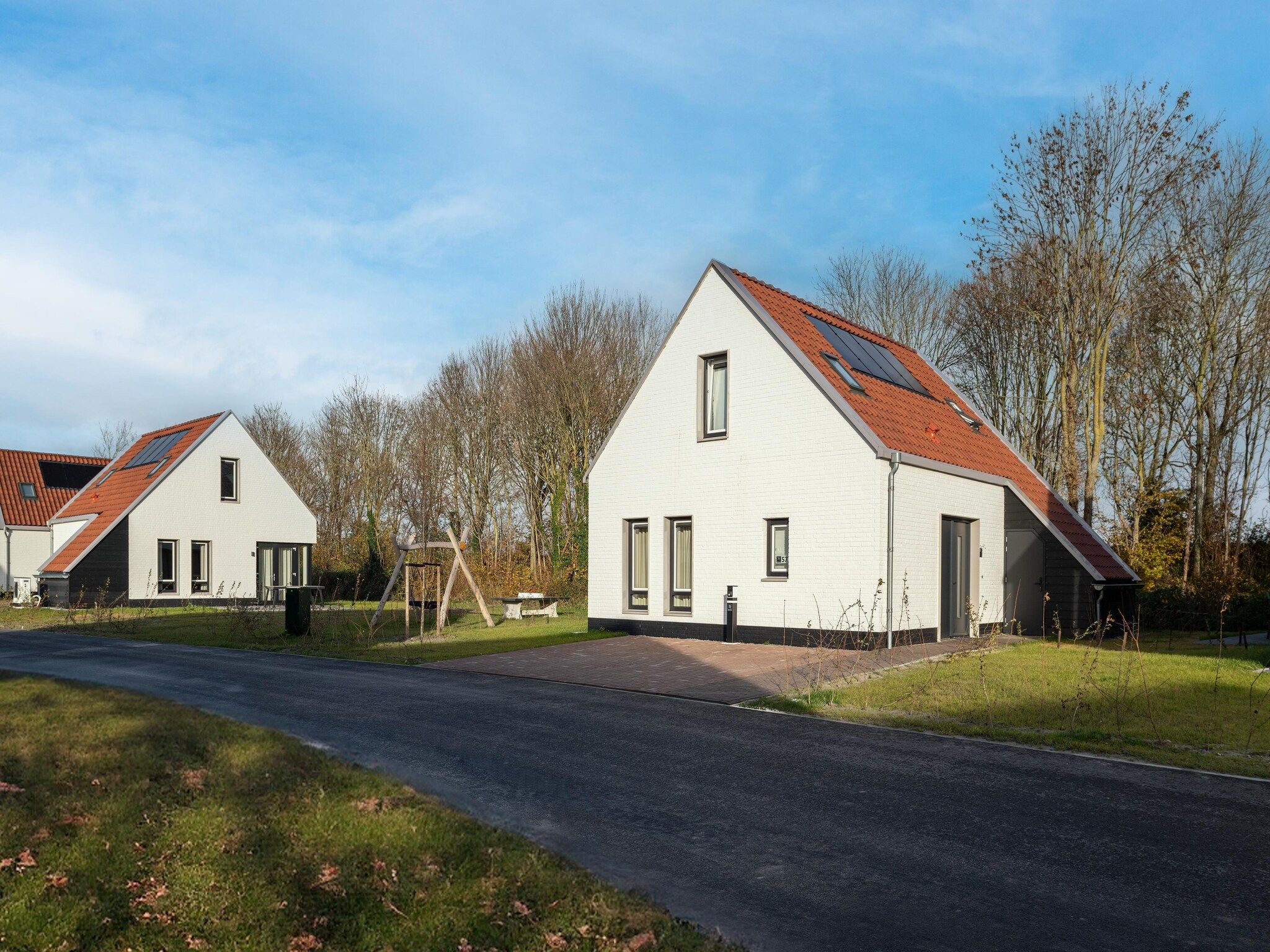 De buitenkant van Resort Nieuwvliet-Bad 4 in Nieuwvliet