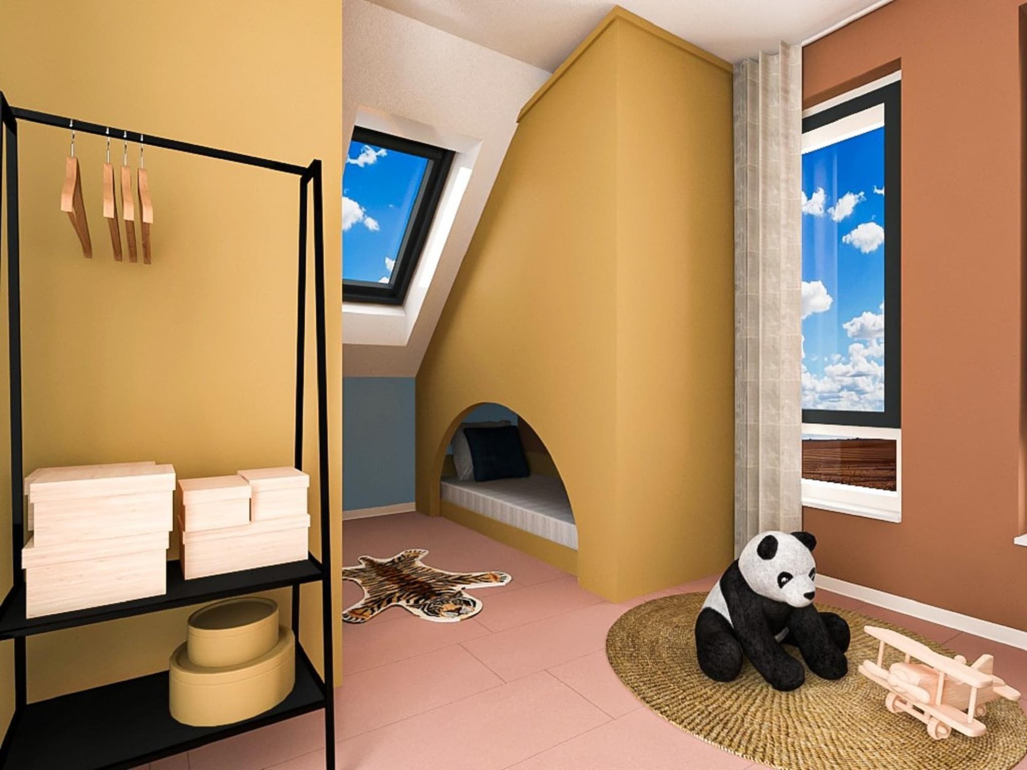 Een slaapkamer van Resort Nieuwvliet-Bad 7 in Nieuwvliet
