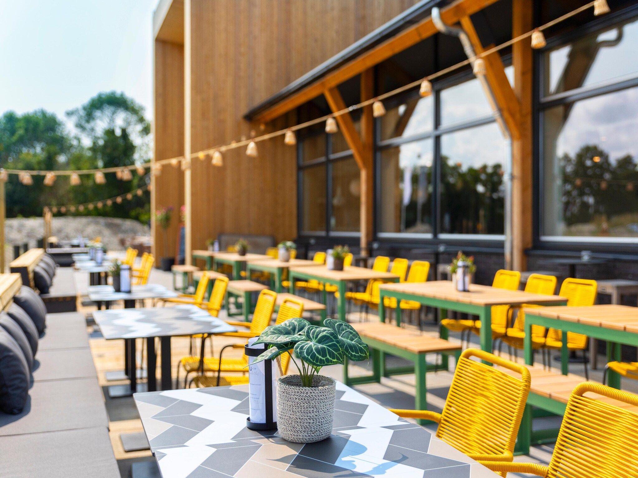 Parkfaciliteiten bij Resort Nieuwvliet-Bad 7 in Nieuwvliet