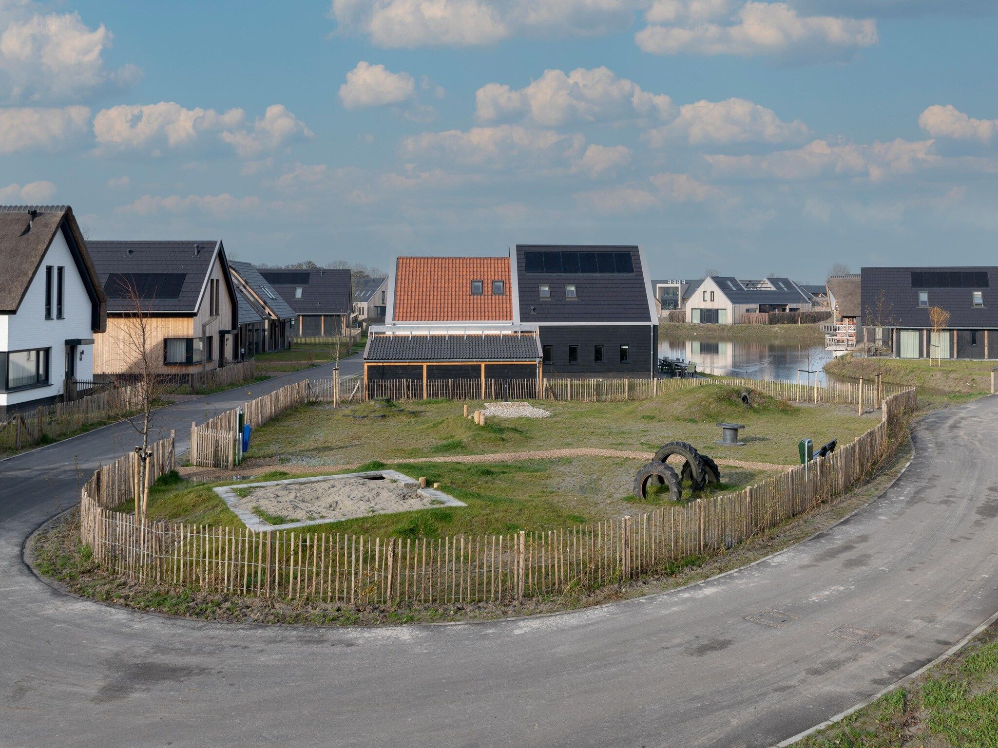 Parkfaciliteiten bij Resort Nieuwvliet-Bad 11 in Nieuwvliet