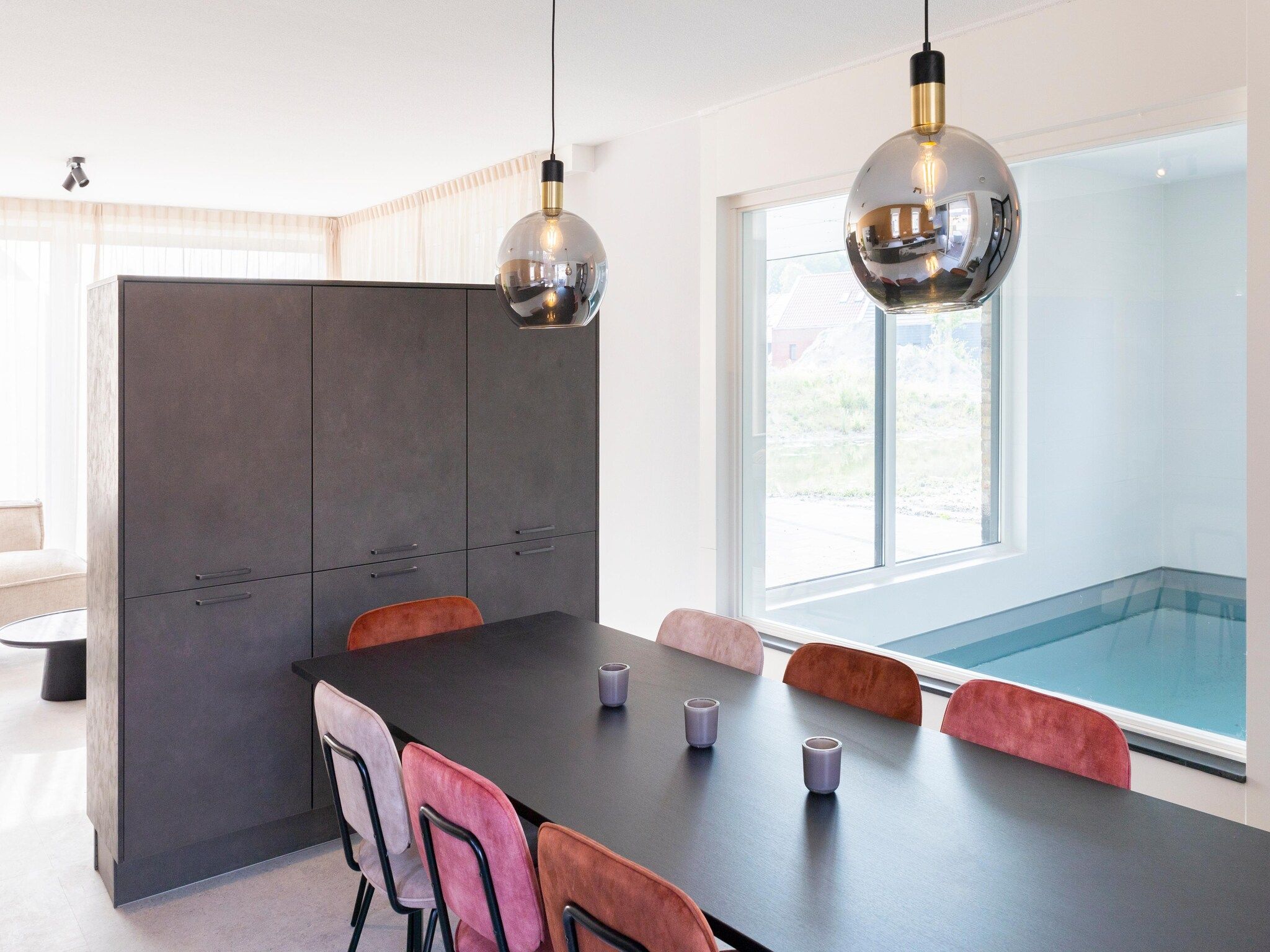 De woonkamer van Resort Nieuwvliet-Bad 15 in Nieuwvliet