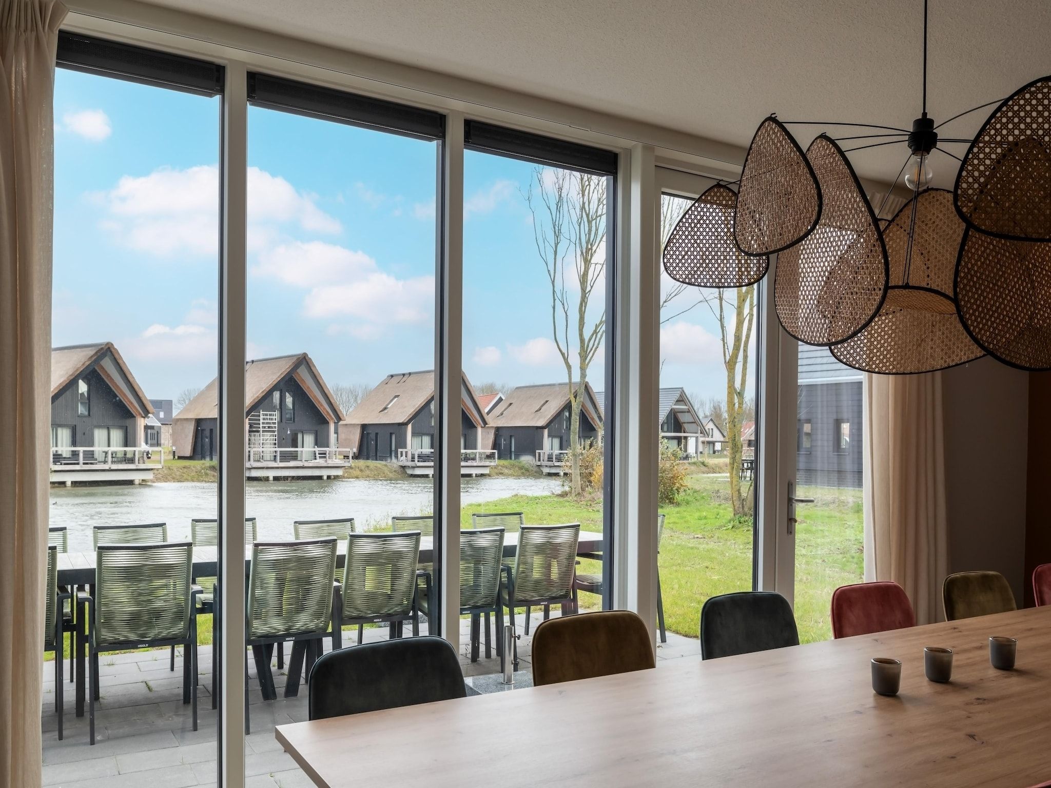 De woonkamer van Resort Nieuwvliet-Bad 18 in Nieuwvliet