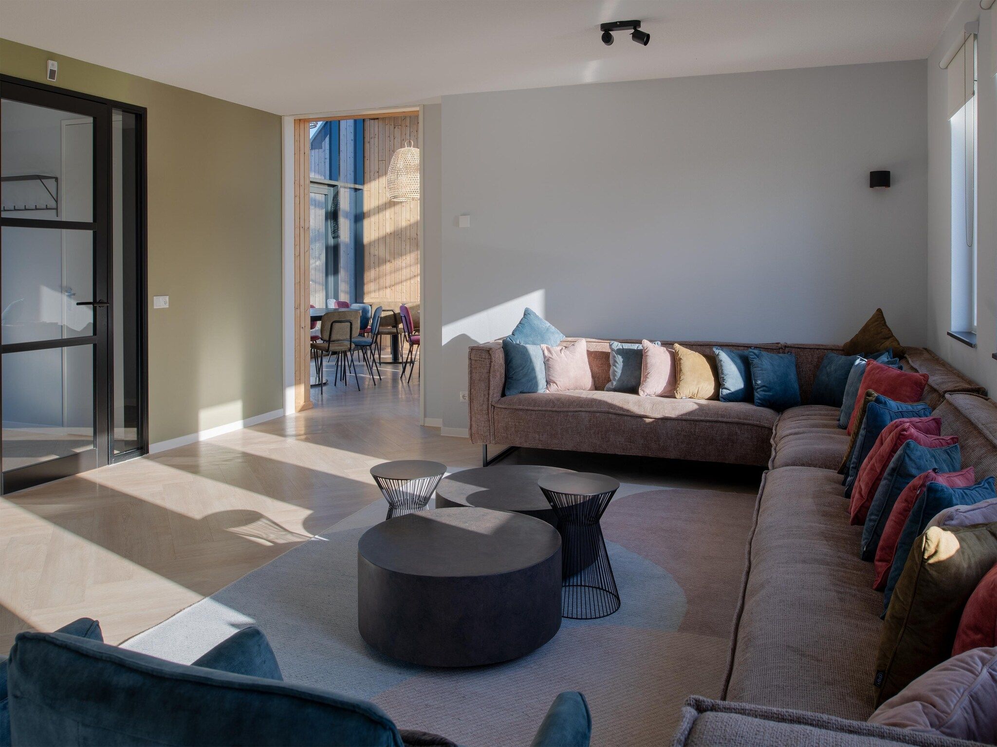 De woonkamer van Resort Nieuwvliet-Bad 20 in Nieuwvliet