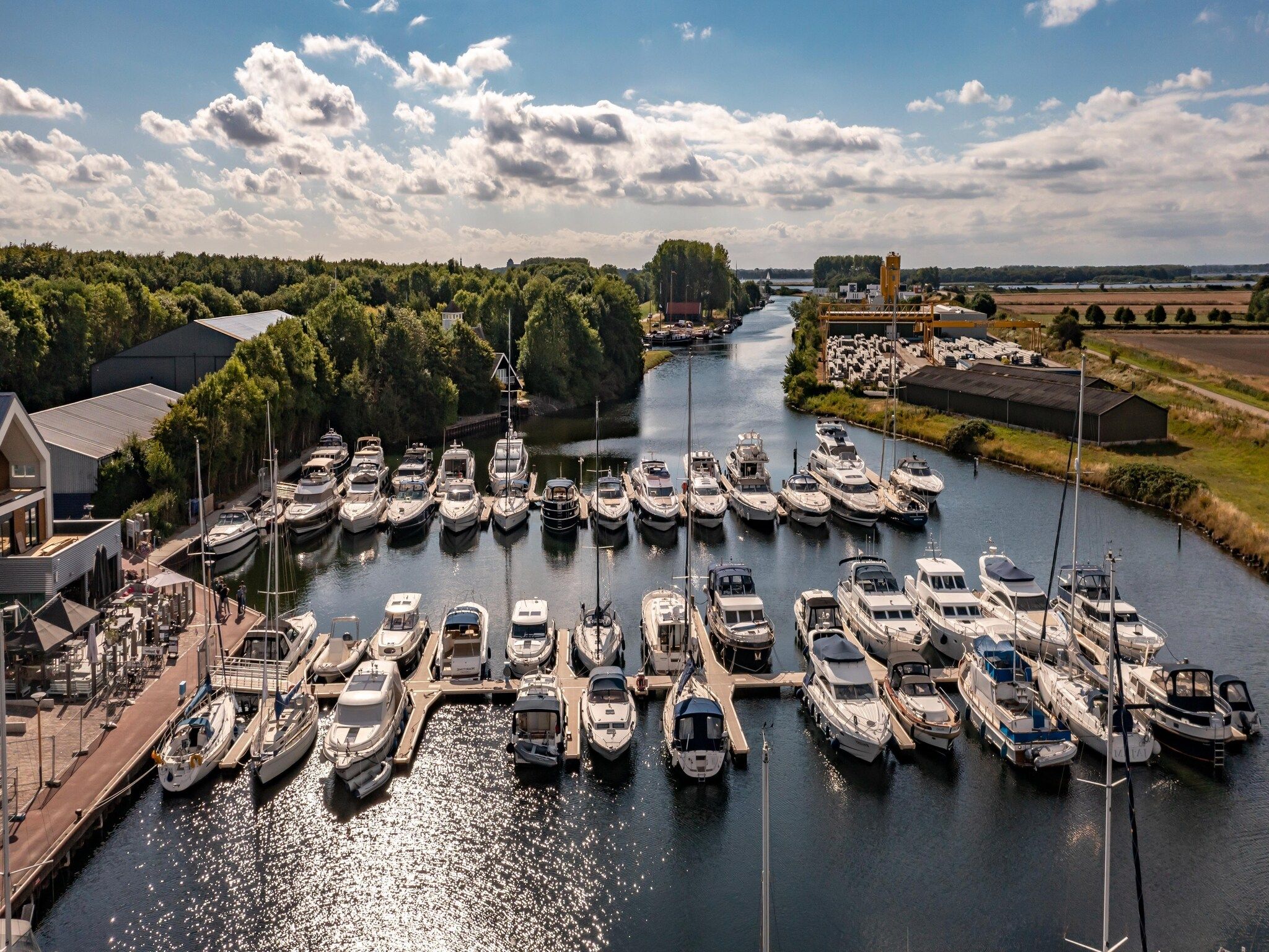 De omgeving van Harbour Loft 1E Résidence Marina havenzicht in Kamperland