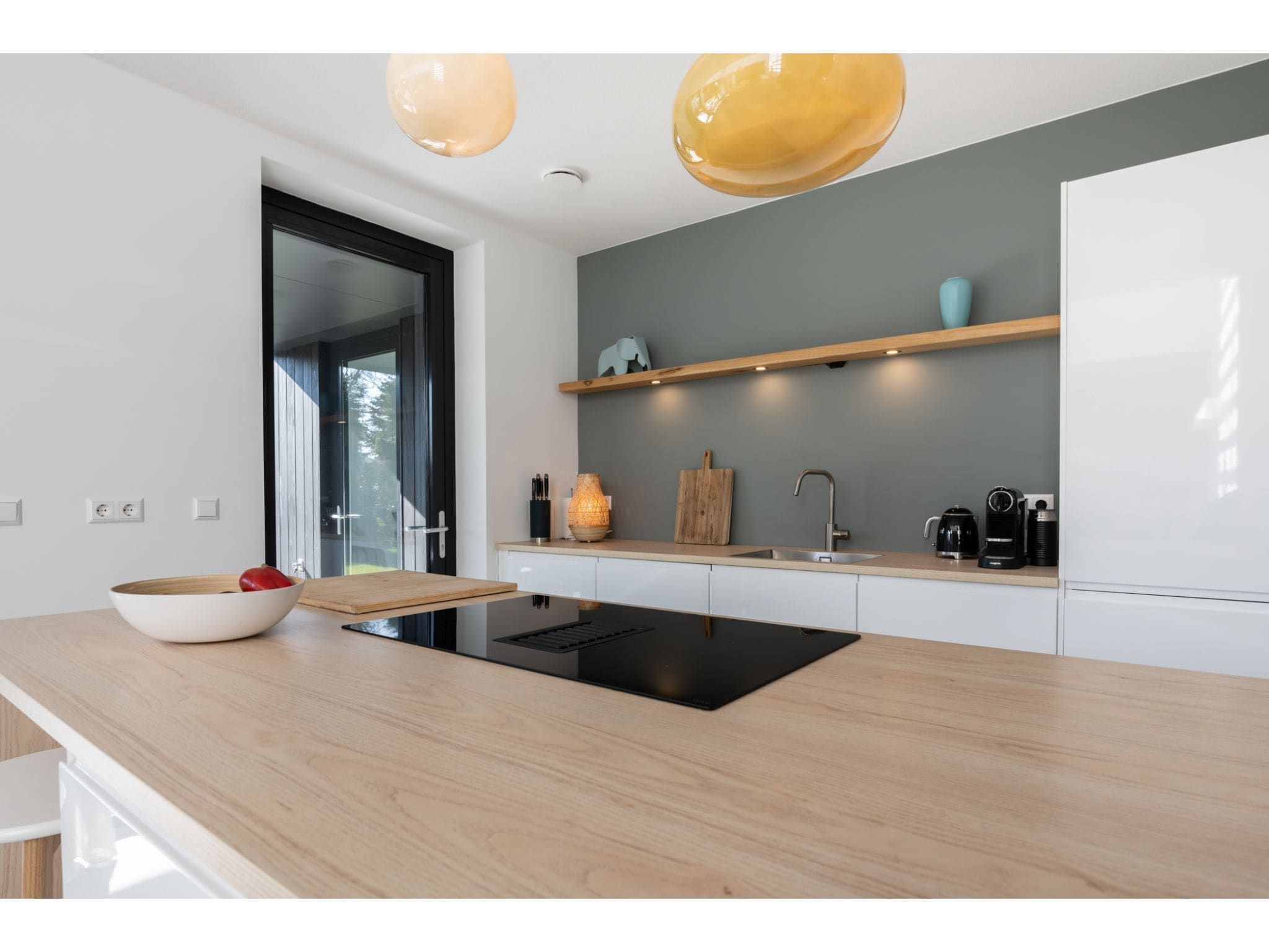 De keuken van Beukenlaan 11 in Kamperland