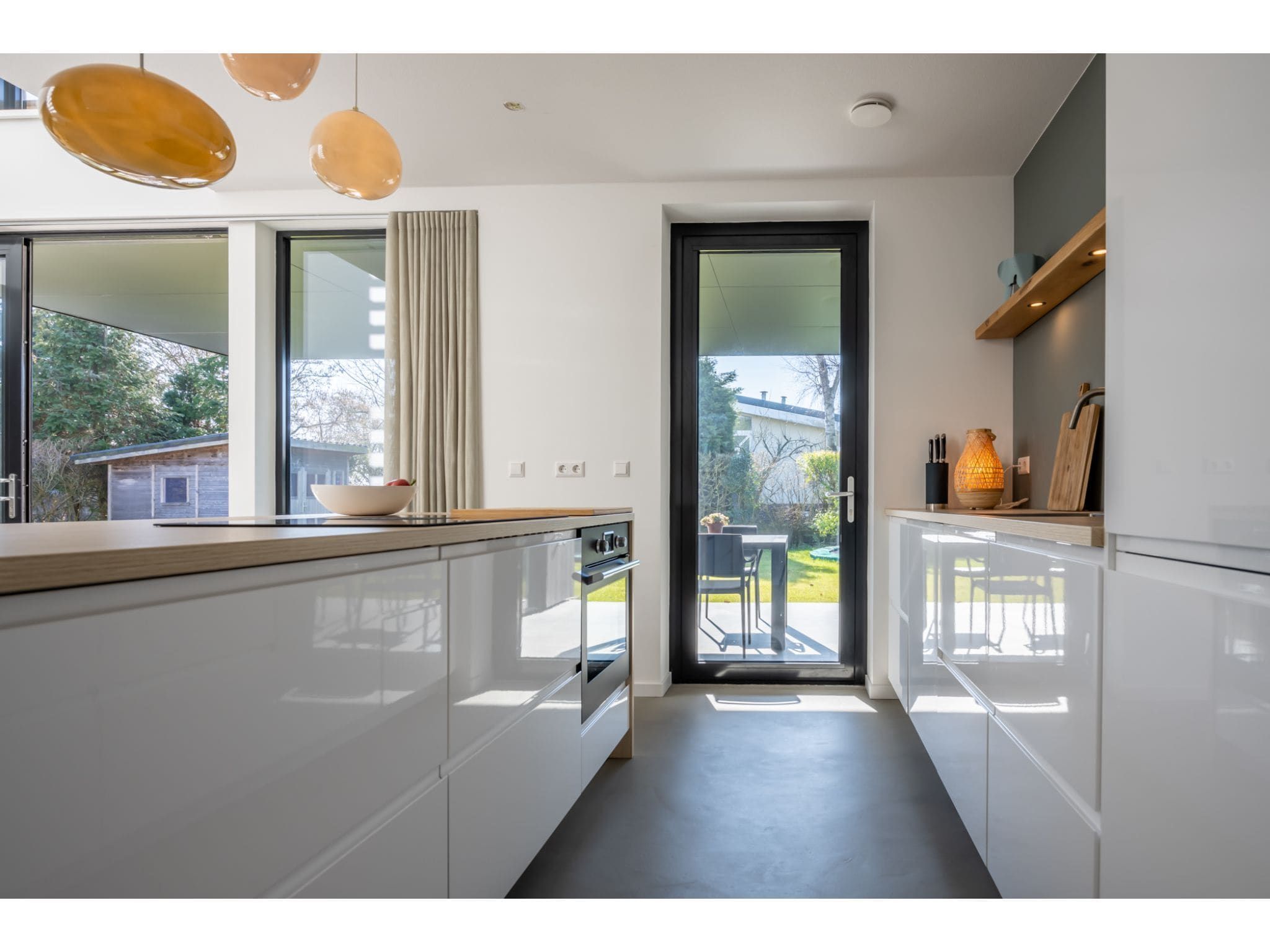 De keuken van Beukenlaan 11 in Kamperland