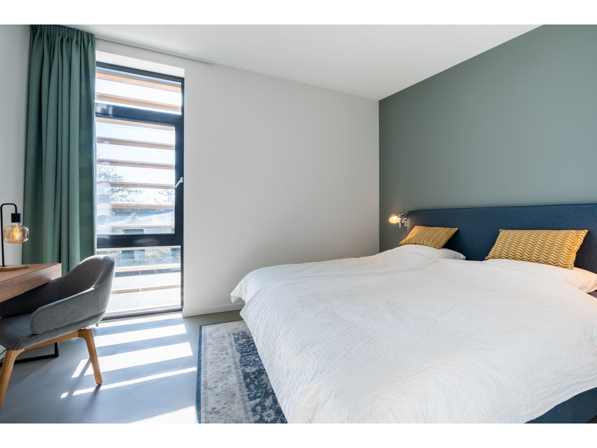 Een slaapkamer van Beukenlaan 11 in Kamperland
