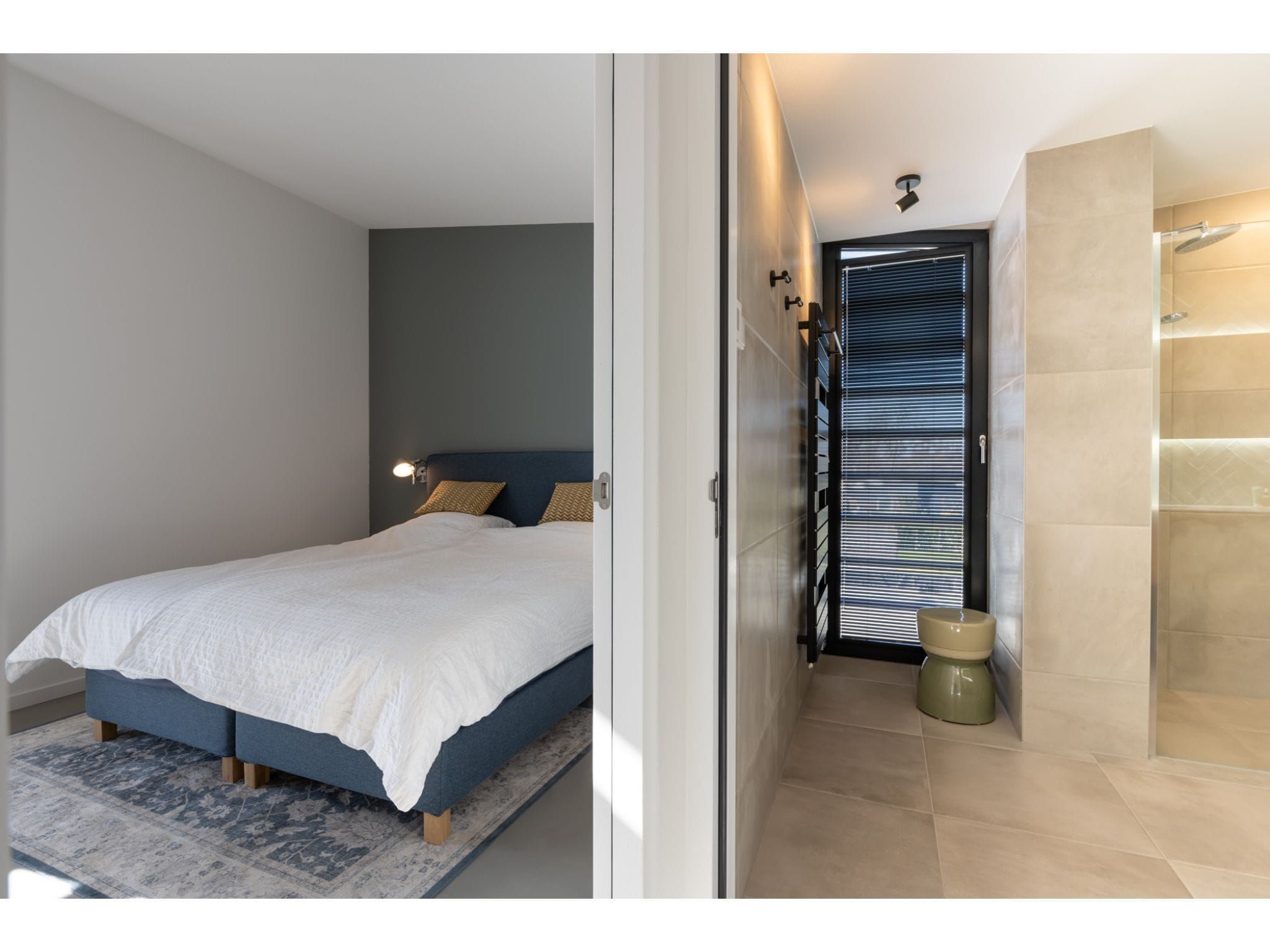 Een slaapkamer van Beukenlaan 11 in Kamperland