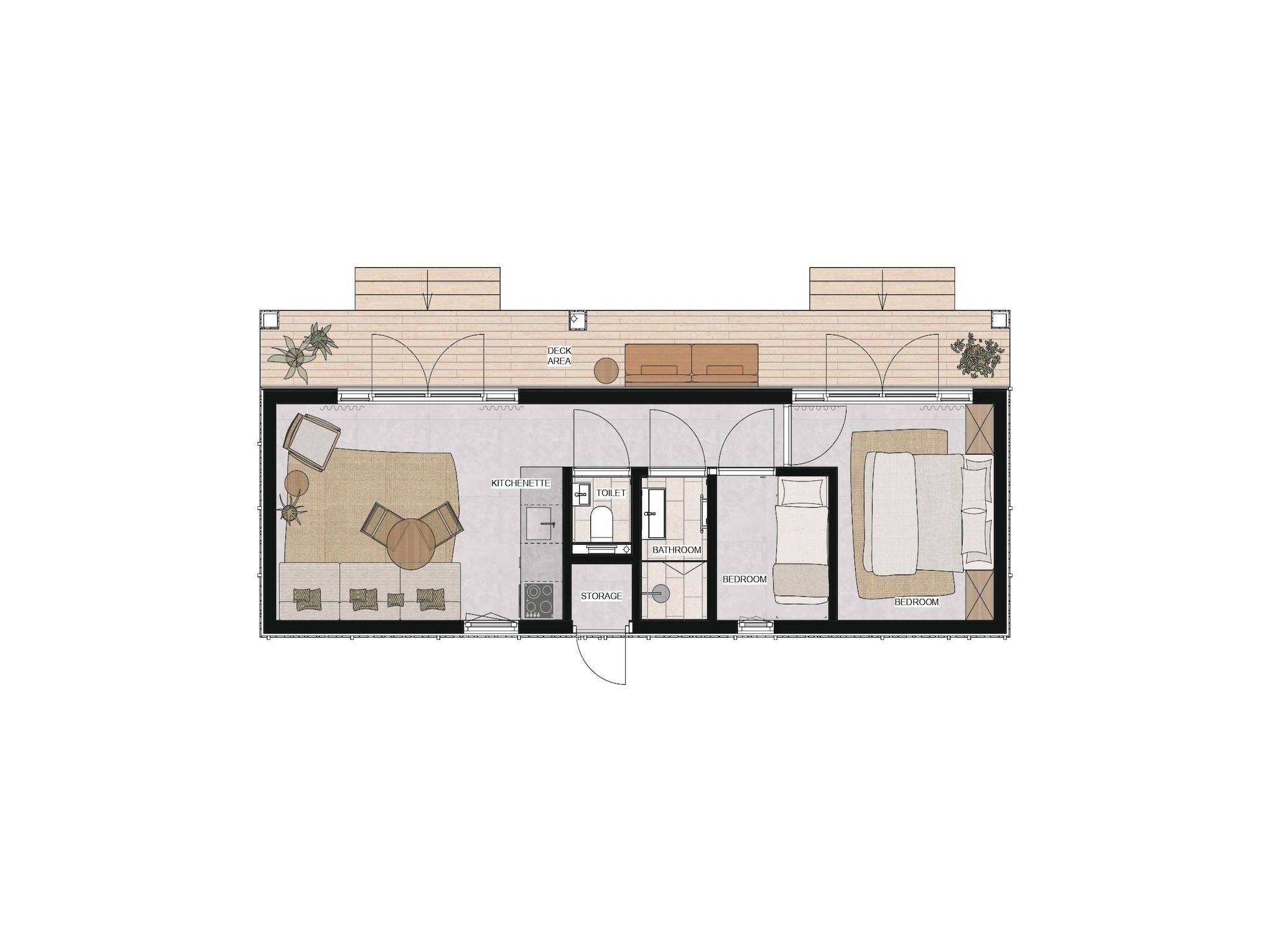 Voorzieningen bij Resort de Parel 5 in Zeewolde