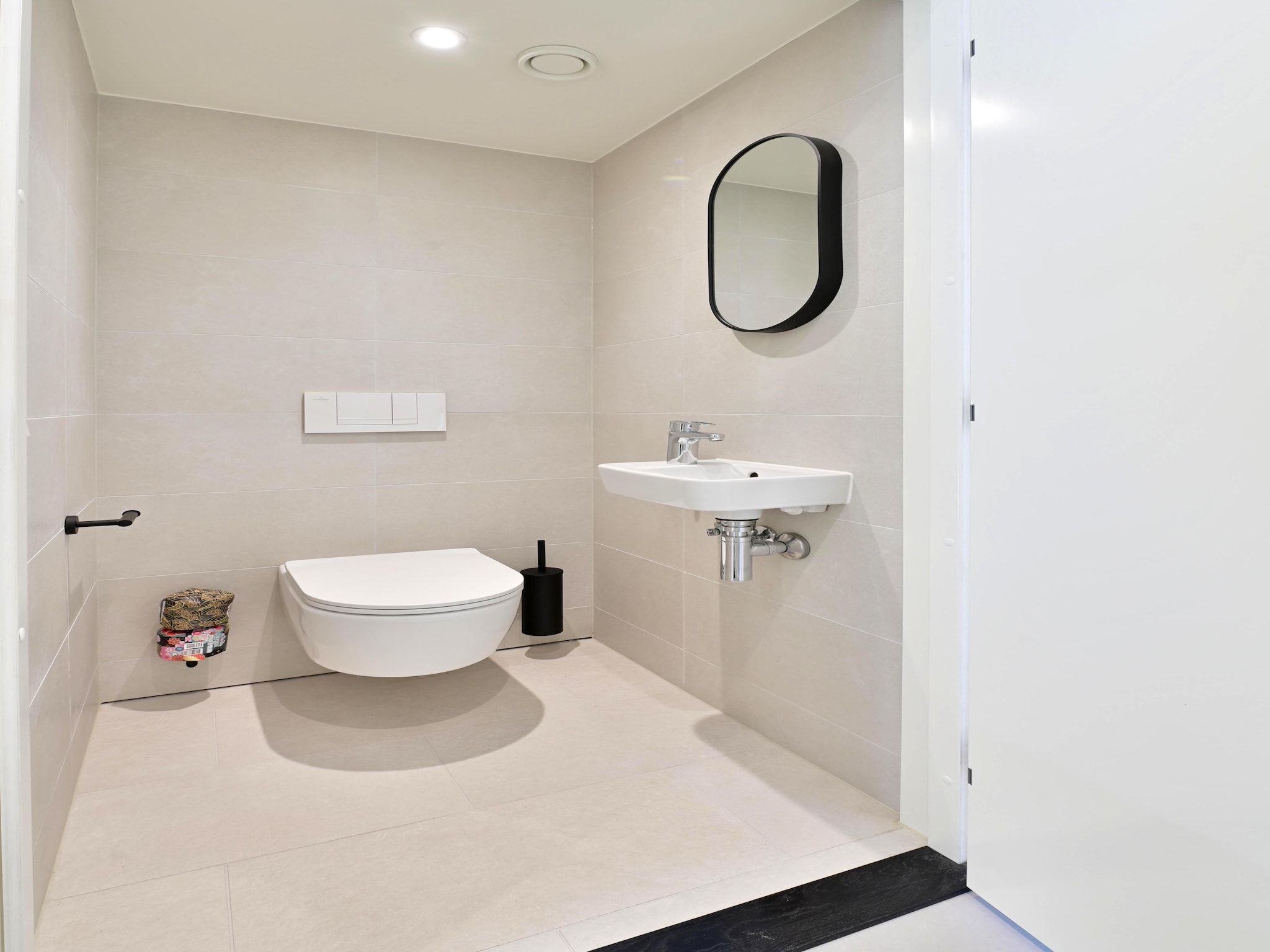 De badkamer van Resort de Parel 9 in Zeewolde
