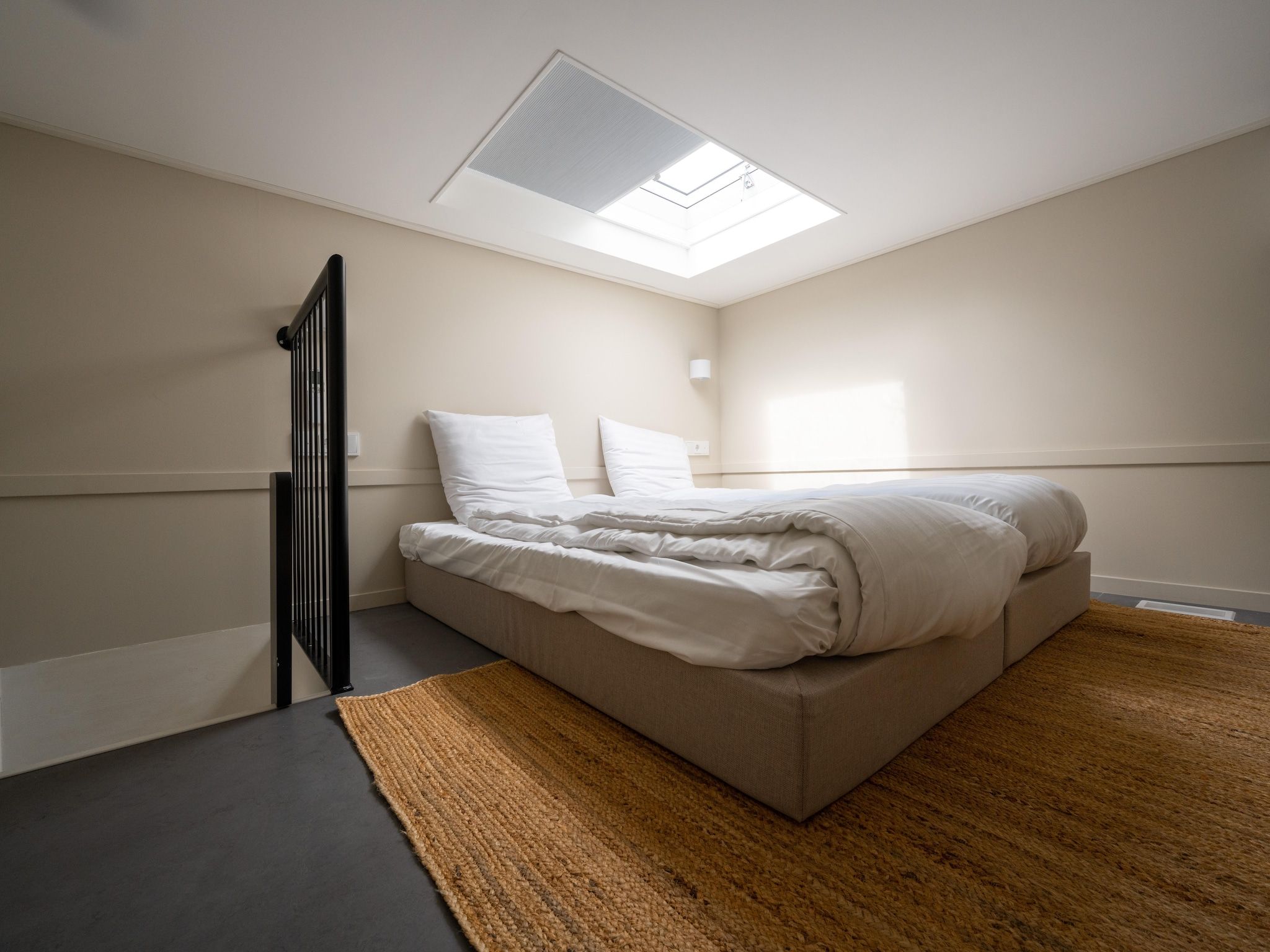Een slaapkamer van Resort de Parel 11 in Zeewolde