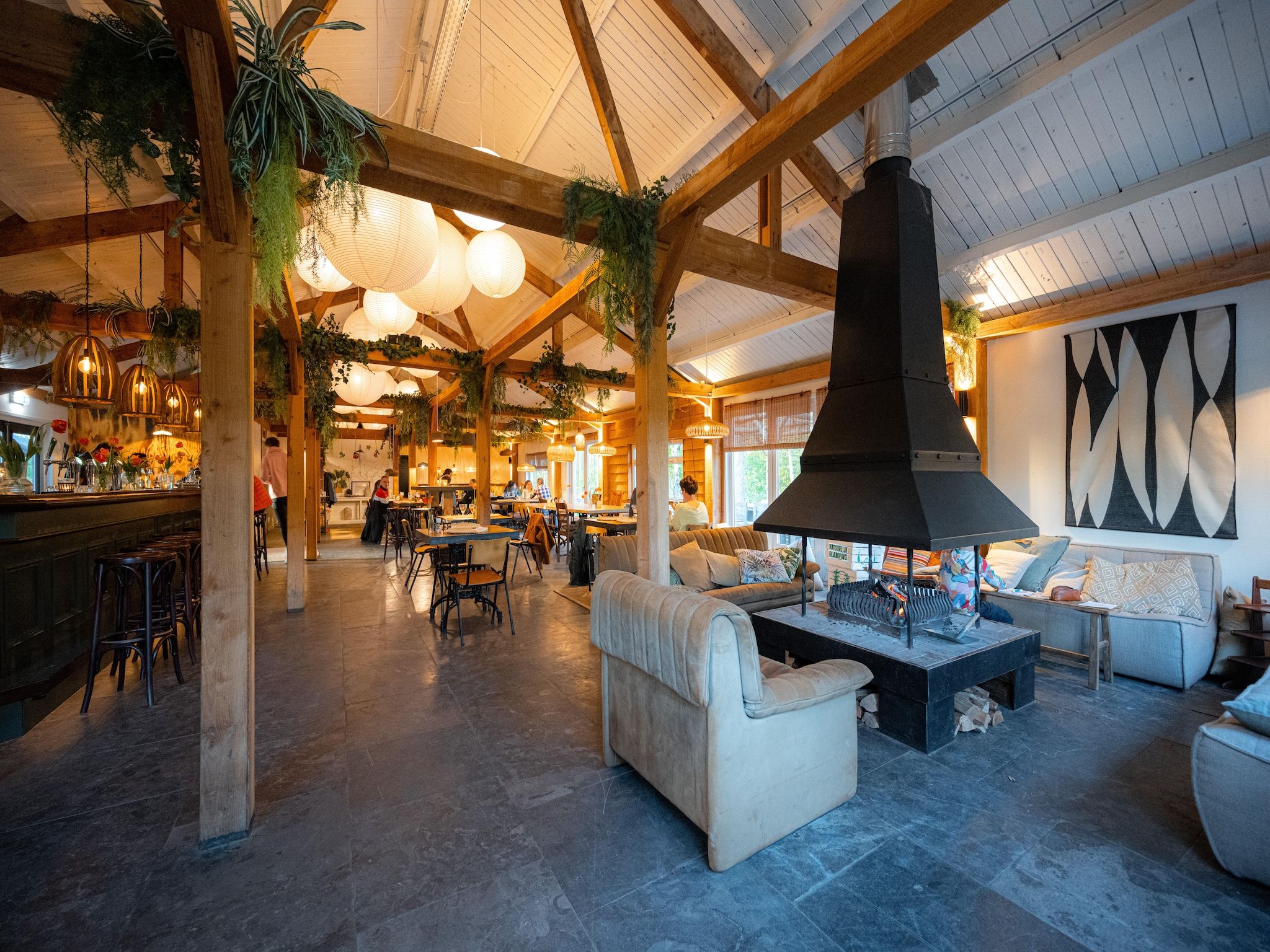 Parkfaciliteiten bij Resort de Parel 12 in Zeewolde