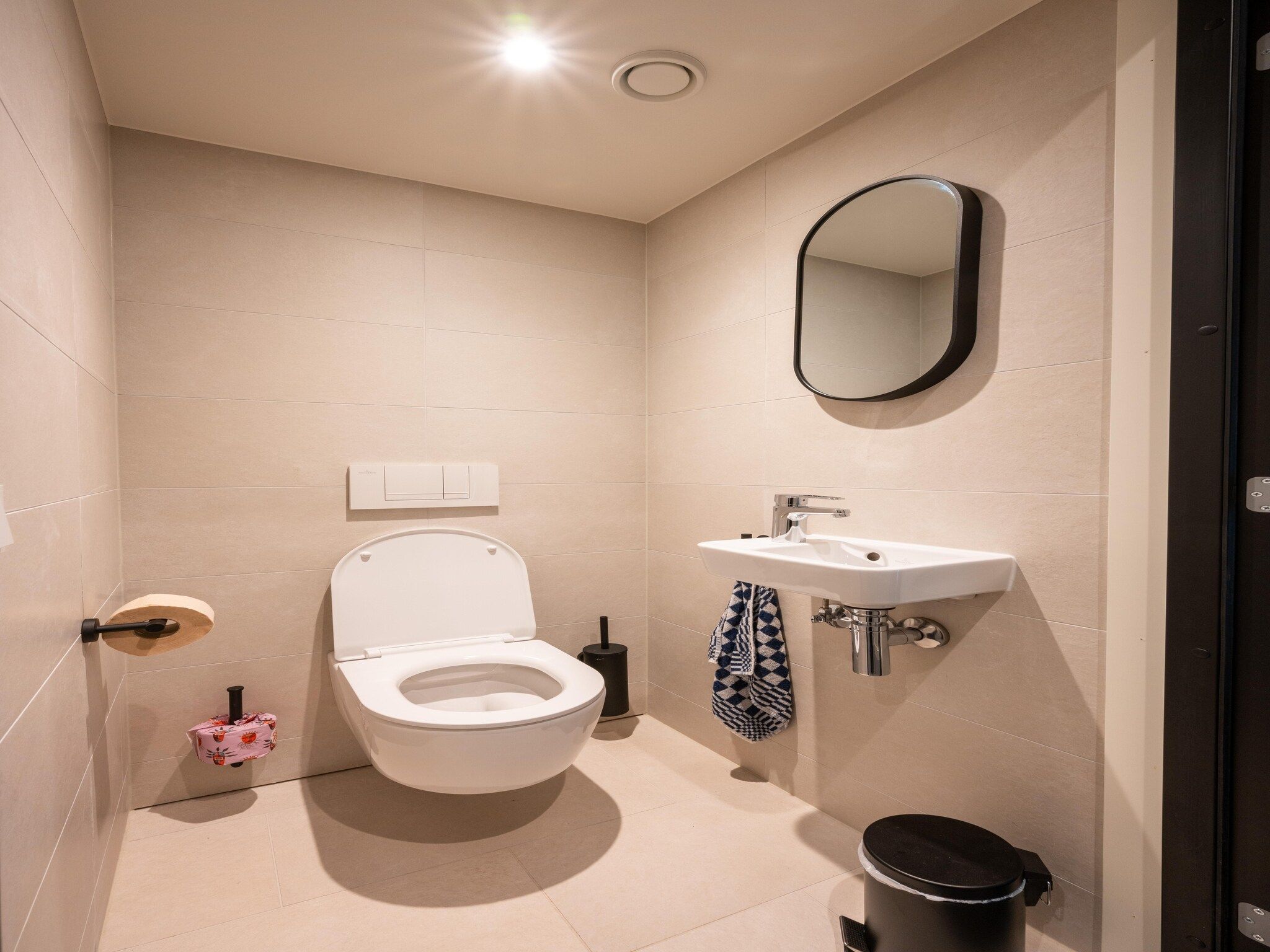 De badkamer van Resort de Parel 13 in Zeewolde
