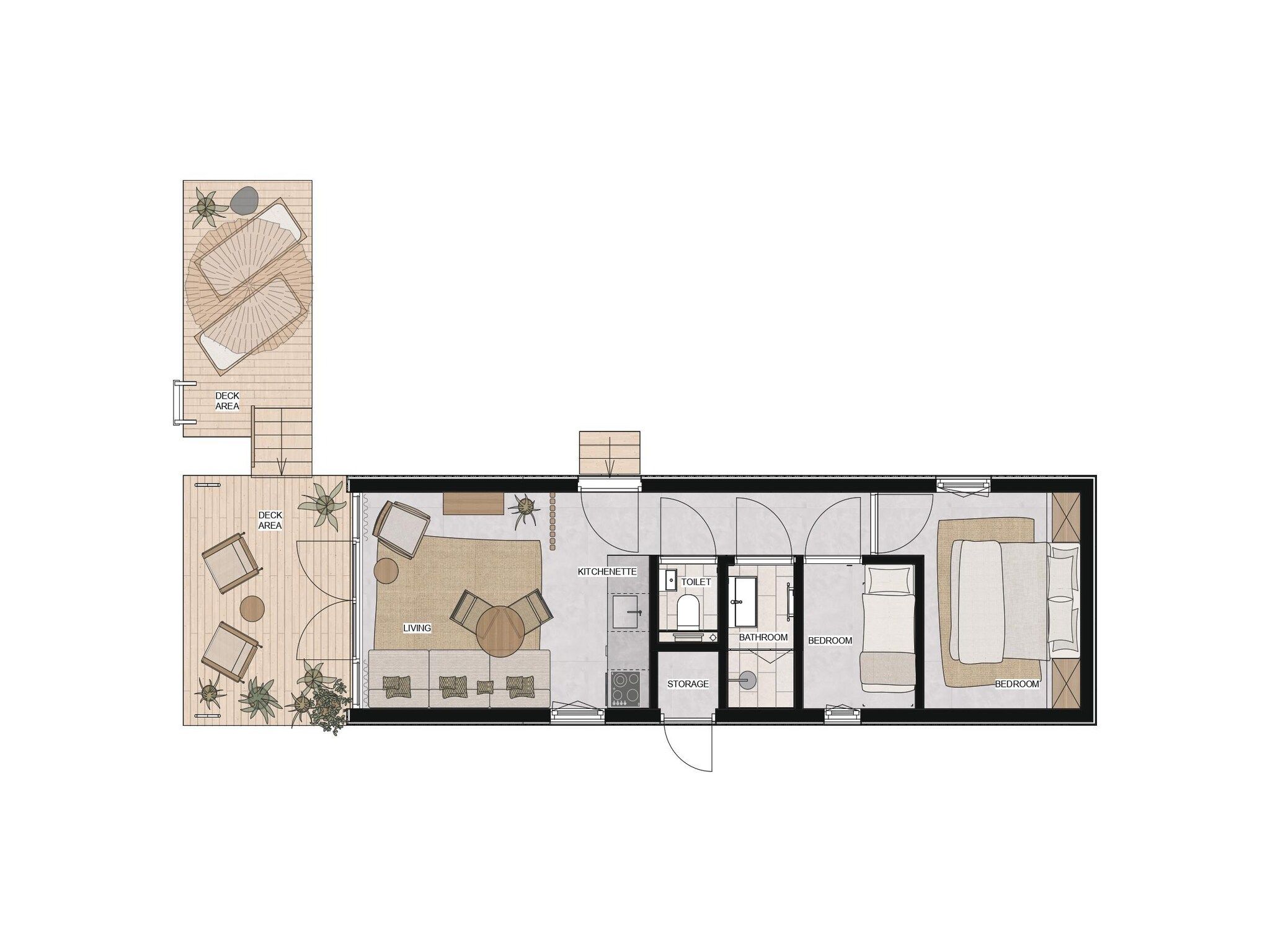 Voorzieningen bij Resort de Parel 15 in Zeewolde
