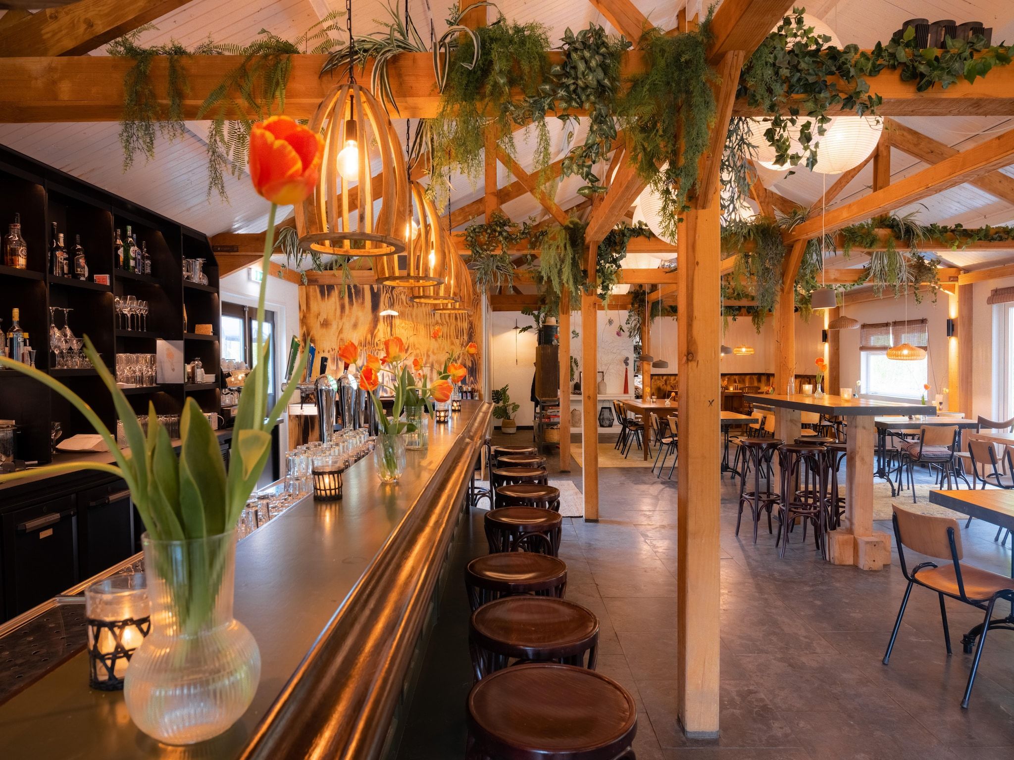 Parkfaciliteiten bij Resort de Parel 15 in Zeewolde