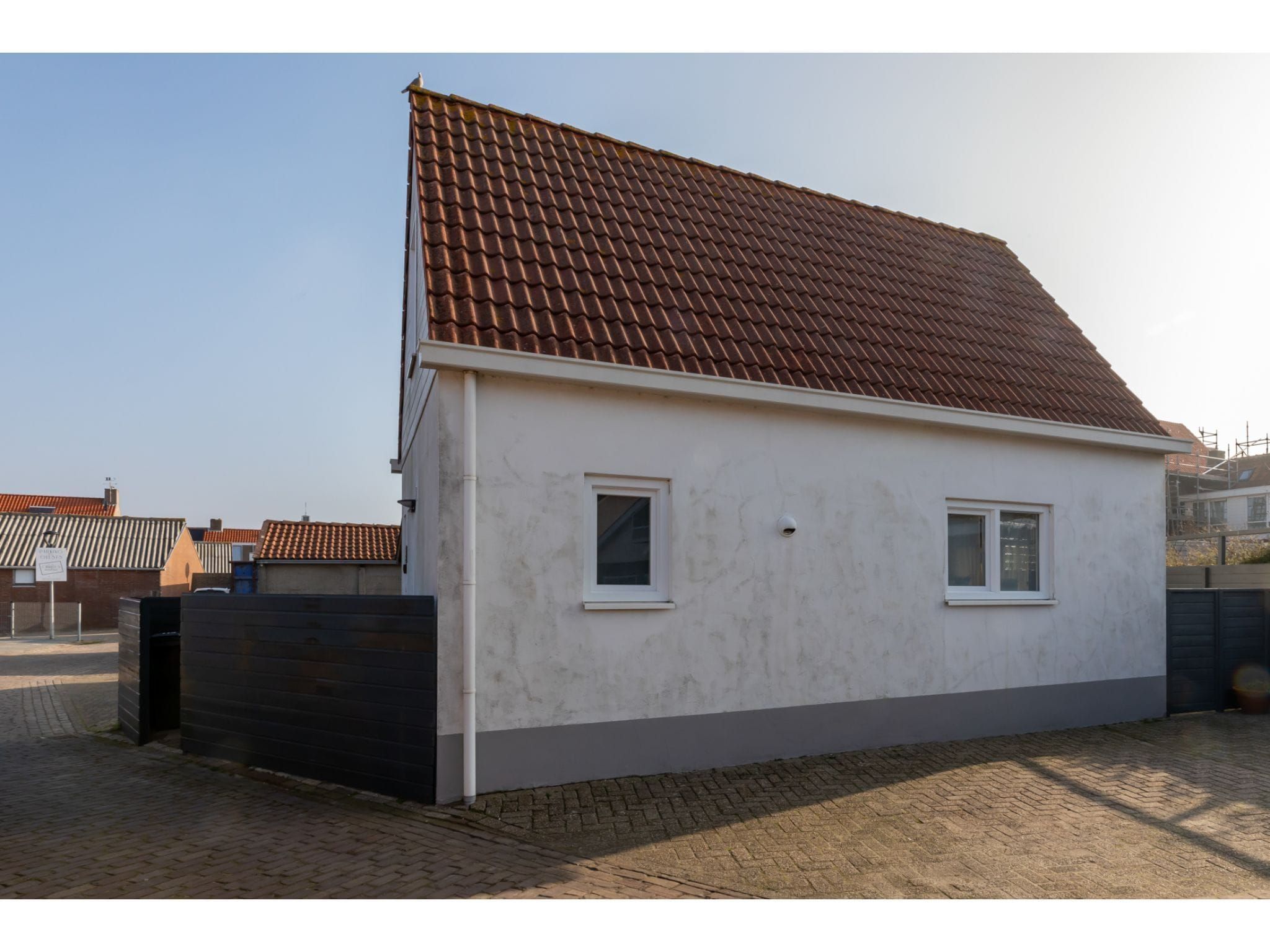 De buitenkant van Zuidstraat 113- Zomerwoning in Westkapelle