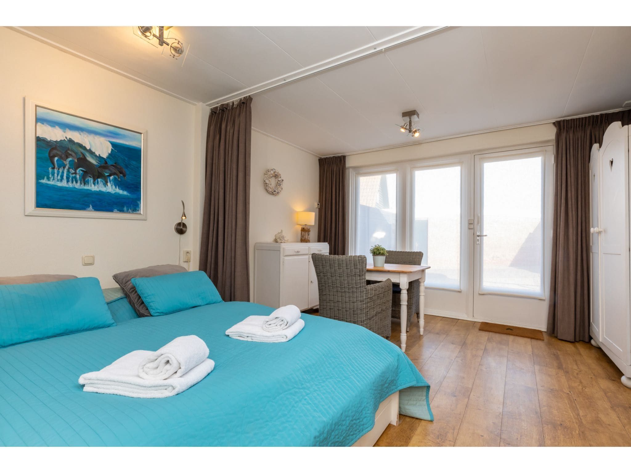Een slaapkamer van Studio - Zuidstraat 113 in Westkapelle