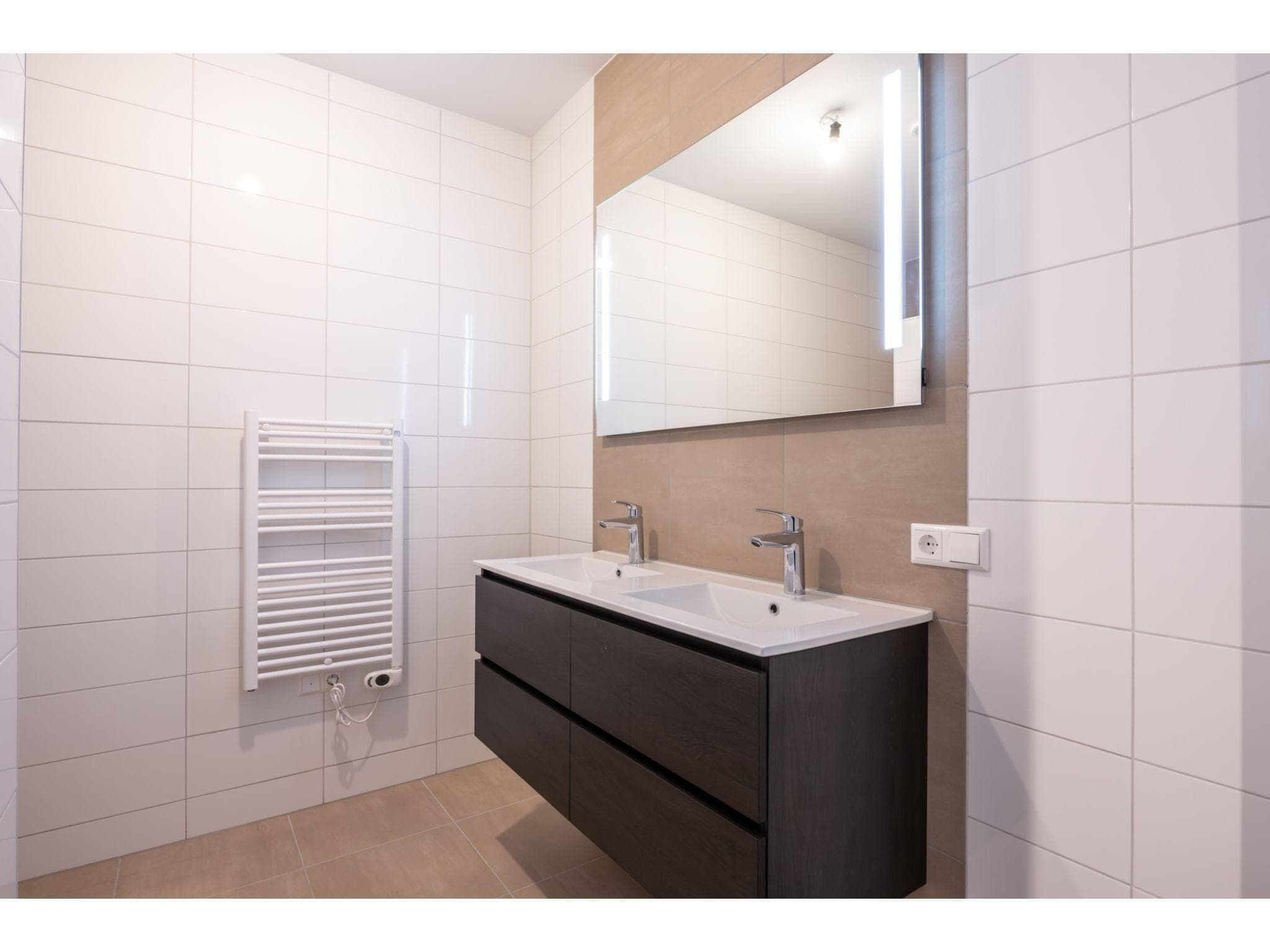 De badkamer van Harbour Loft1J-havenzicht in Kamperland