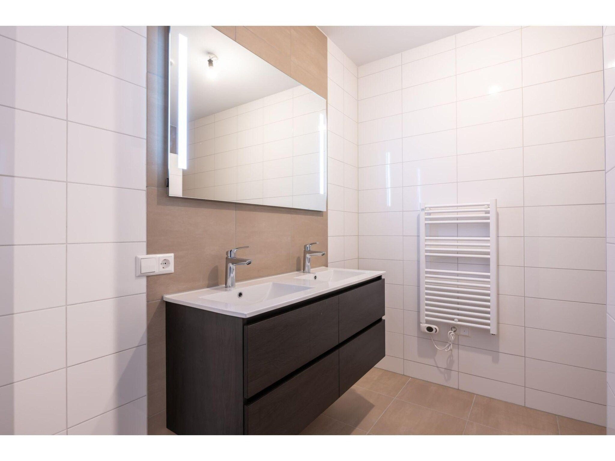 De badkamer van Harbour Loft1J-havenzicht in Kamperland