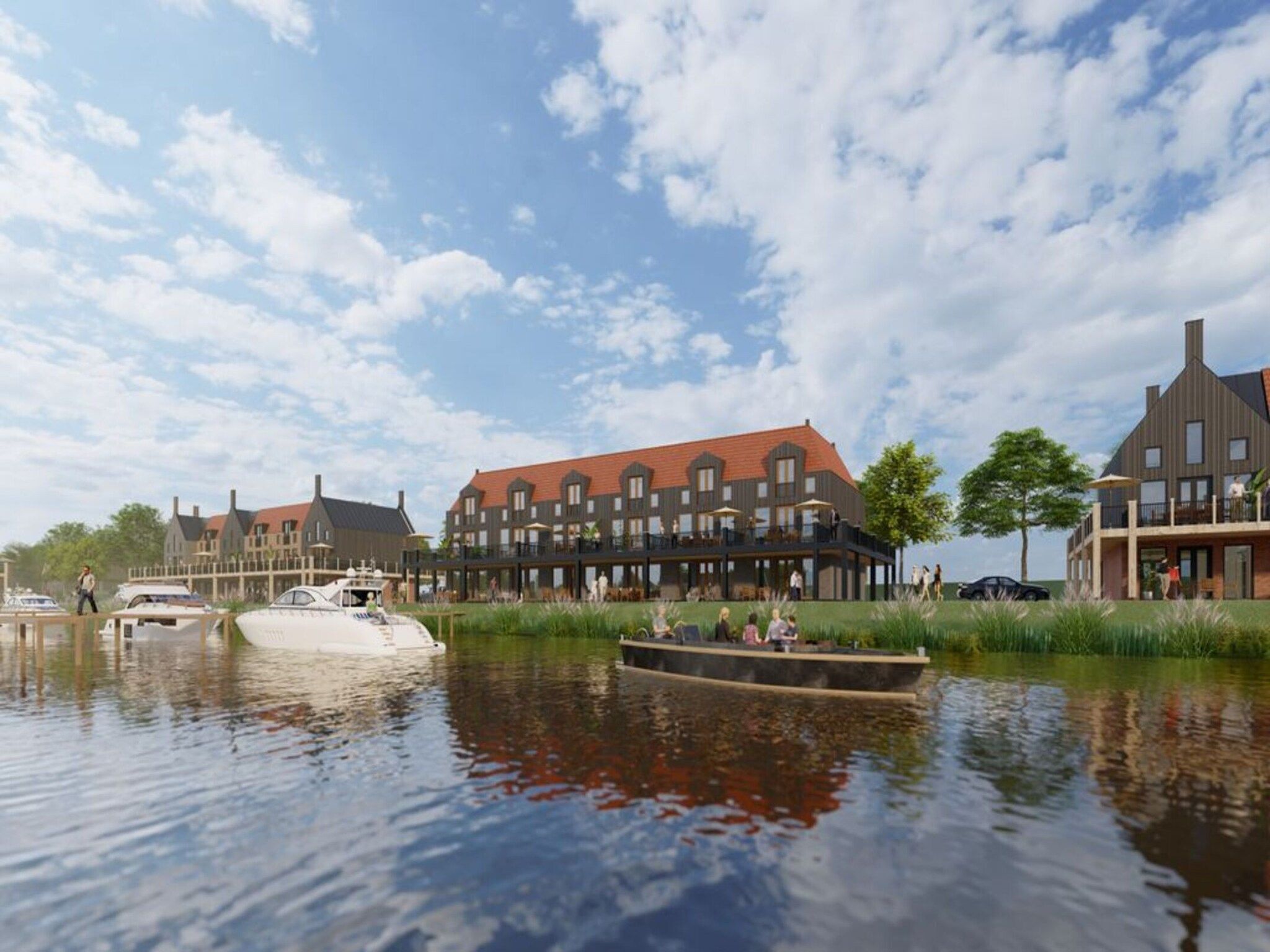 De omgeving van Harbour Loft1J-havenzicht in Kamperland