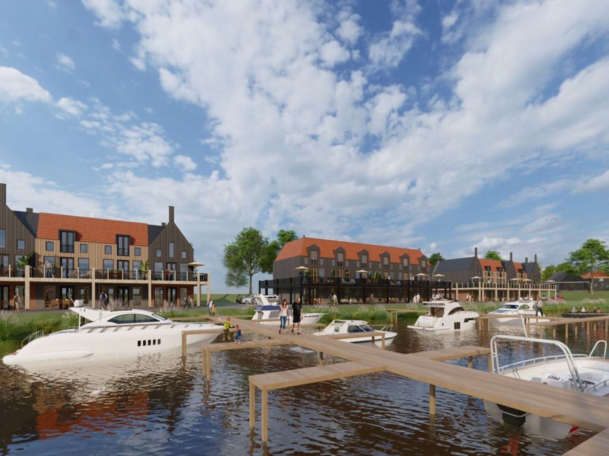 De omgeving van Harbour Loft1J-havenzicht in Kamperland