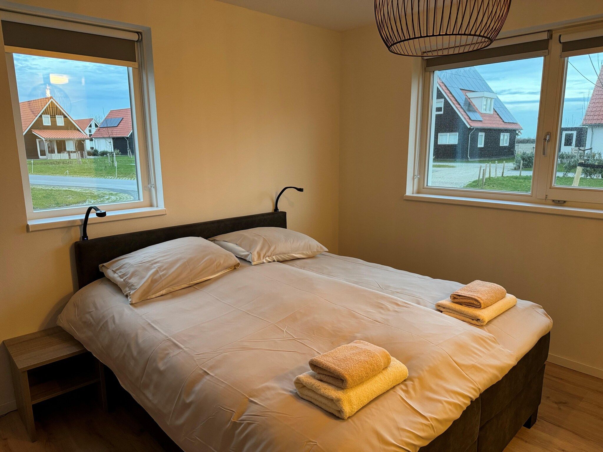 Een slaapkamer van Schollevaer Huis Nr 34 in Scherpenisse