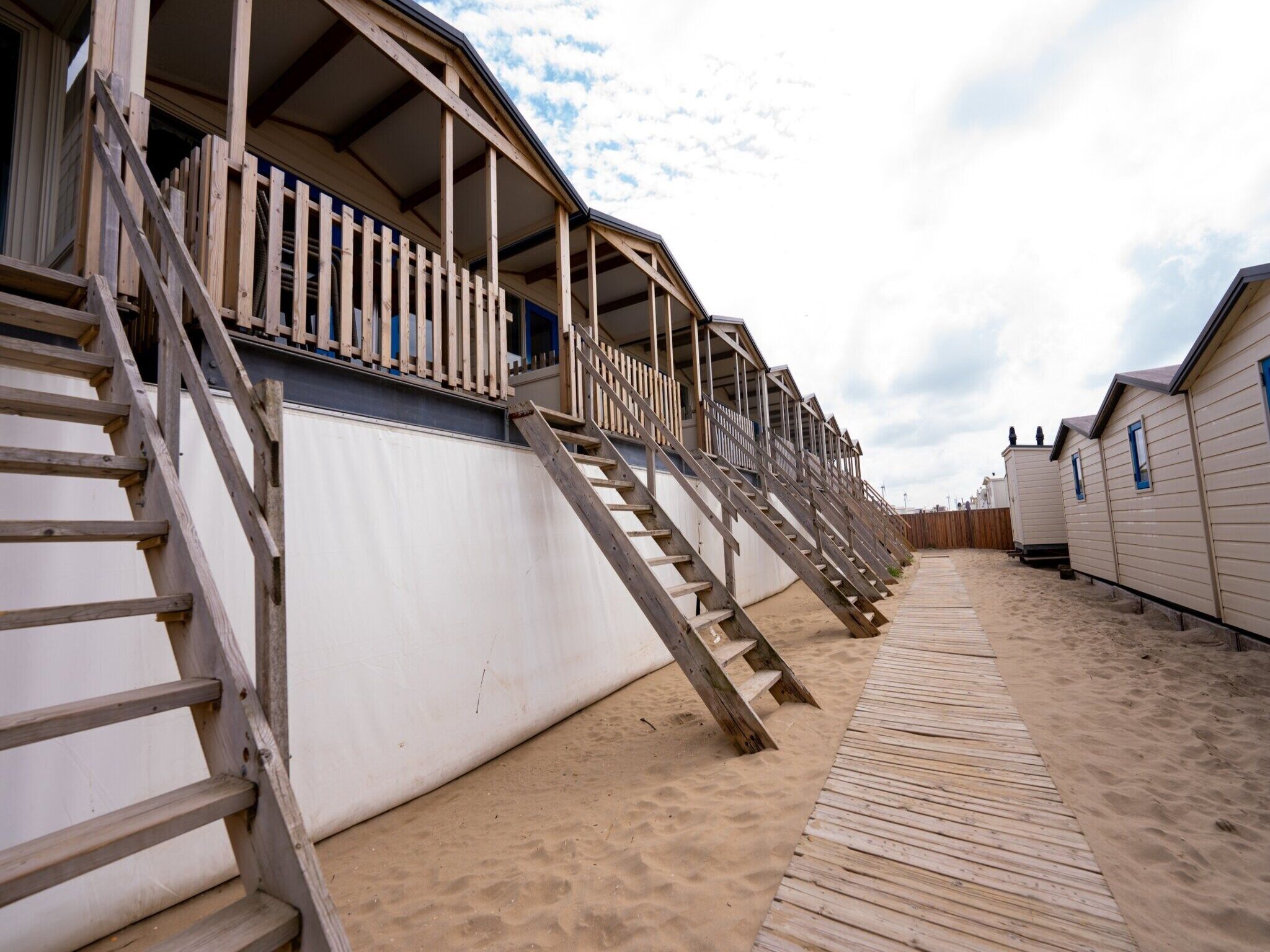 De buitenkant van Resort Beach Houses Wijk aan Zee 2 in Wijk aan Zee