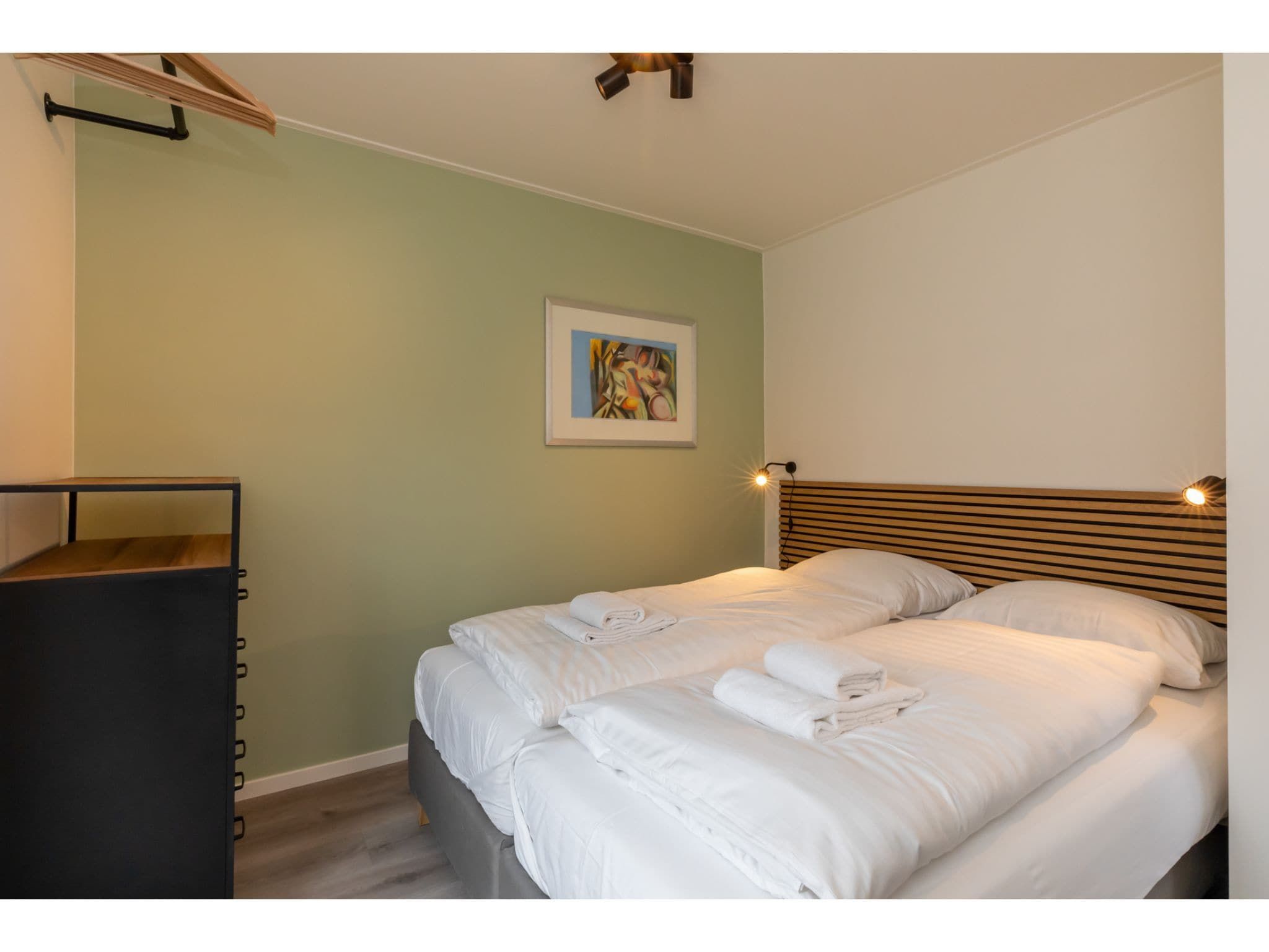 Een slaapkamer van Inlaag 31 in Wolphaartsdijk