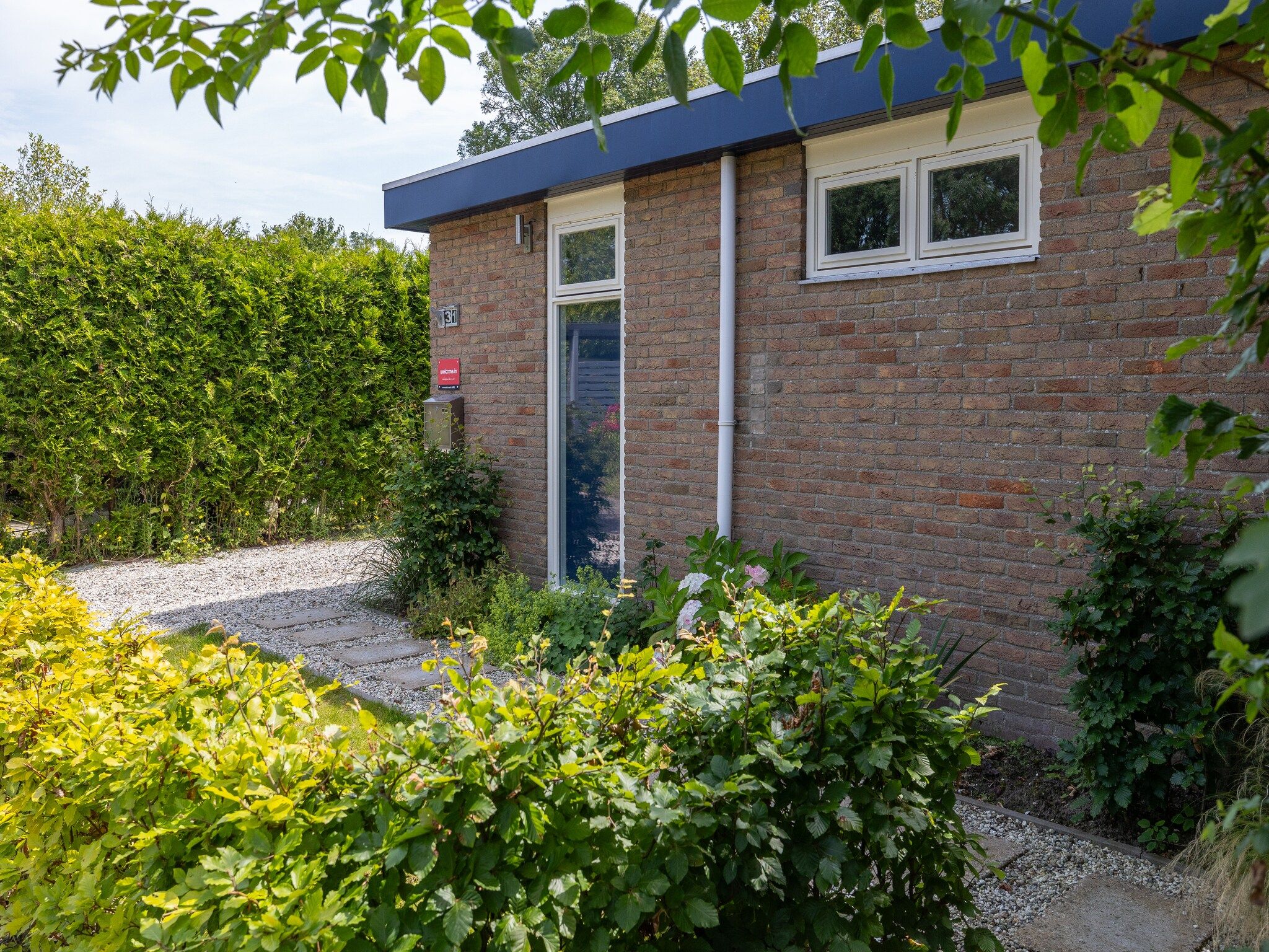De buitenkant van Inlaag 31 in Wolphaartsdijk