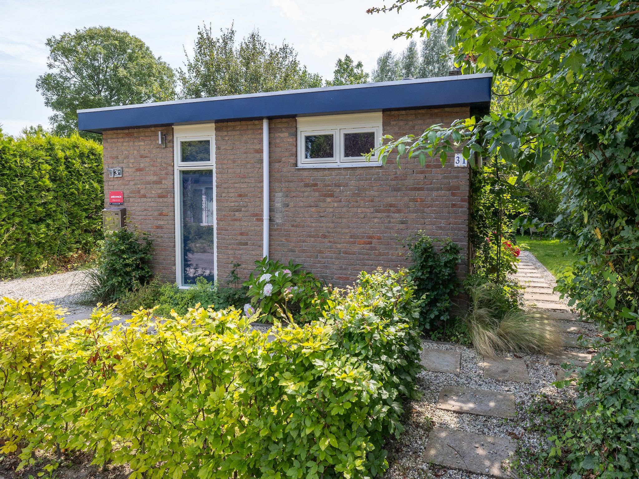 De buitenkant van Inlaag 31 in Wolphaartsdijk