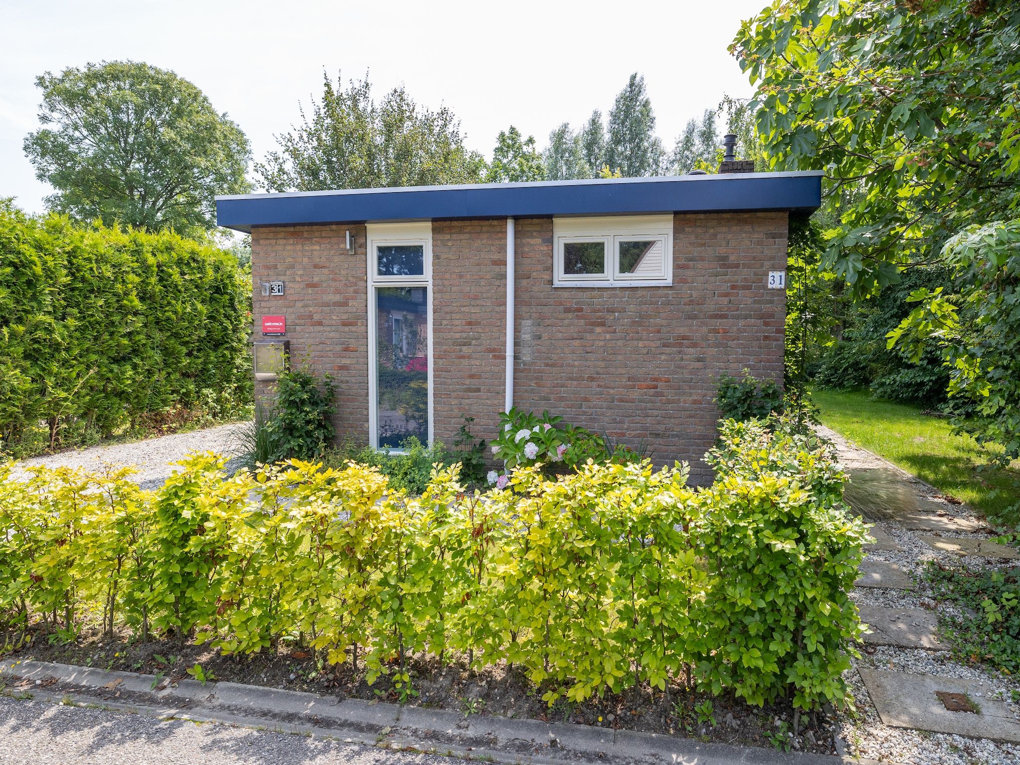 De buitenkant van Inlaag 31 in Wolphaartsdijk