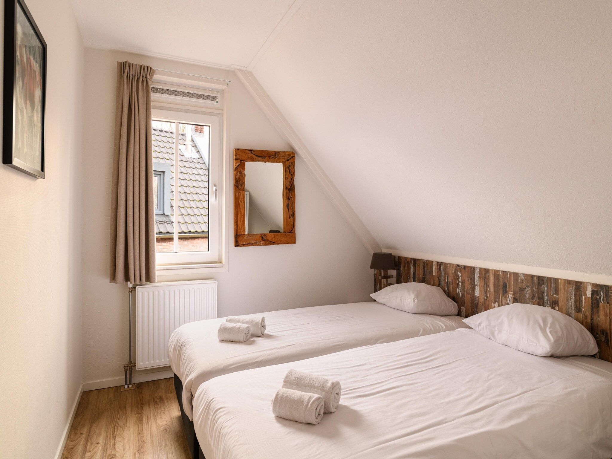 Een slaapkamer van Resort Maastricht 39 in Maastricht