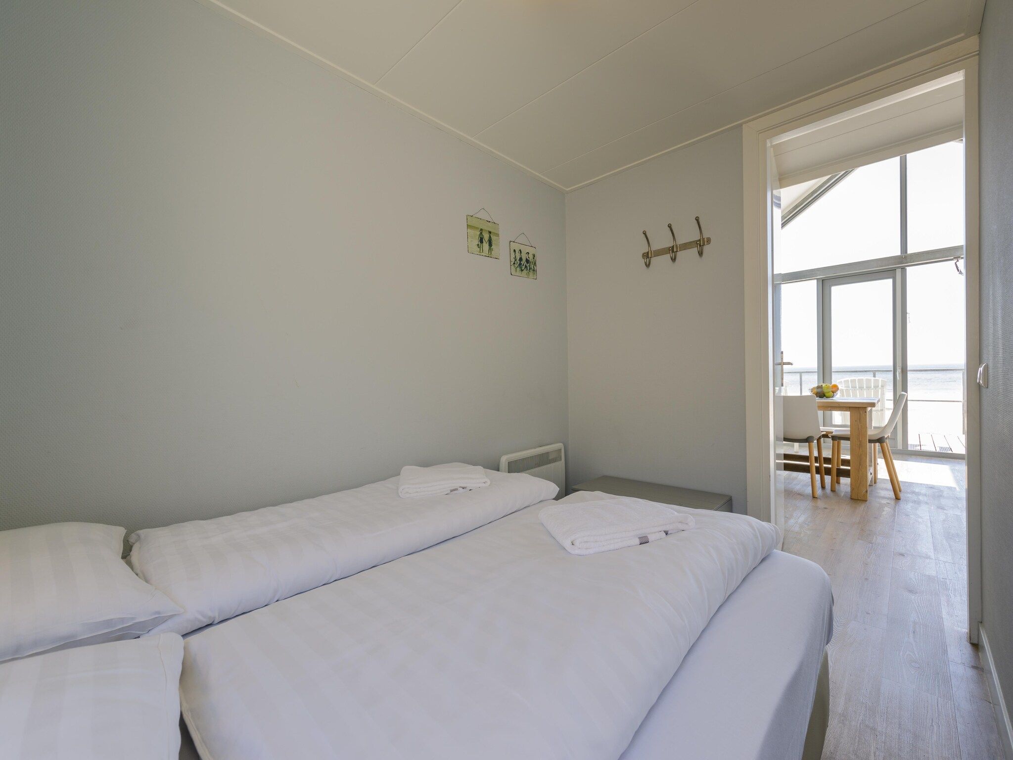Een slaapkamer van Resort Beach Houses Julianadorp 1 in Julianadorp