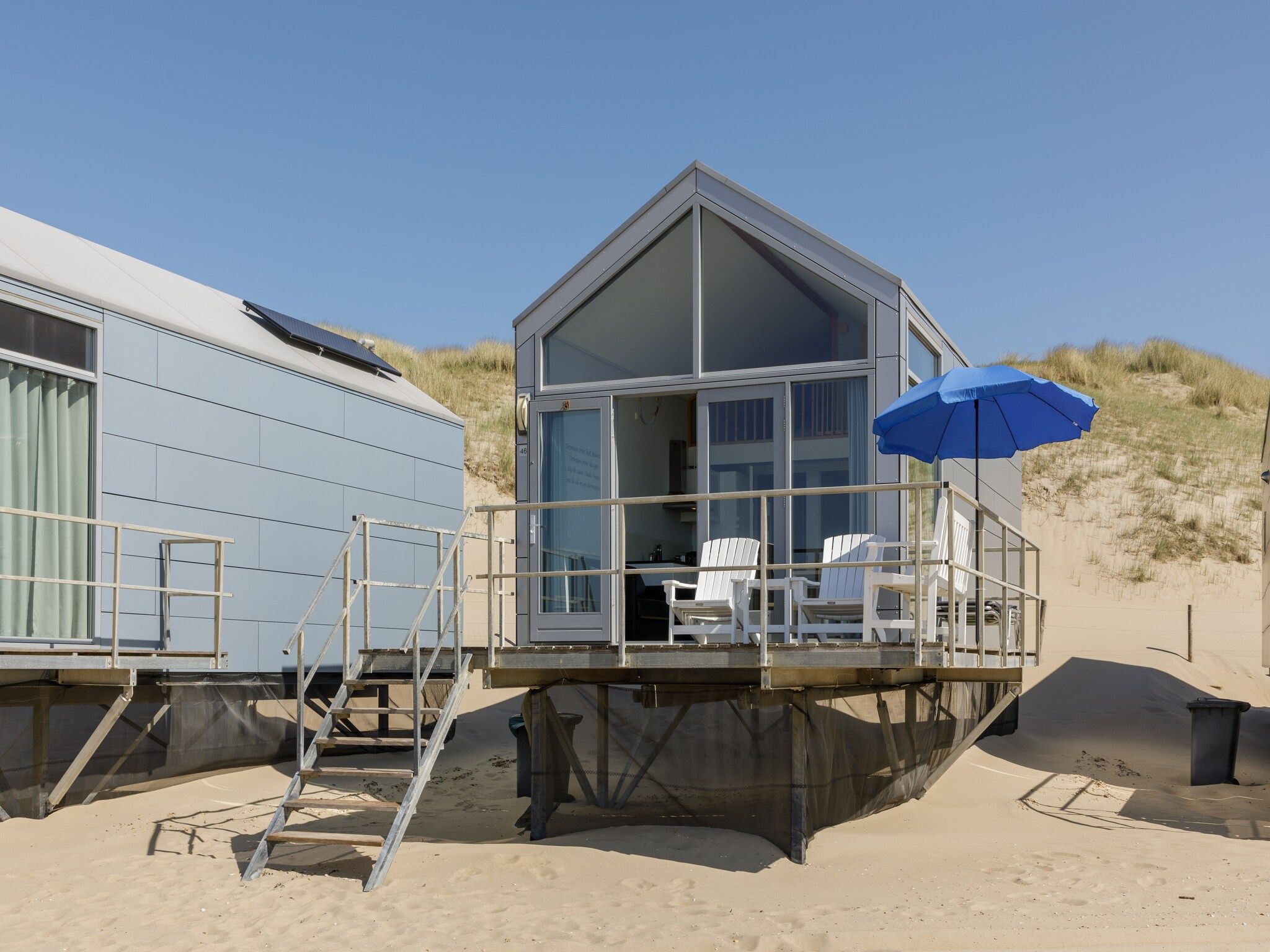 De buitenkant van Resort Beach Houses Julianadorp 1 in Julianadorp