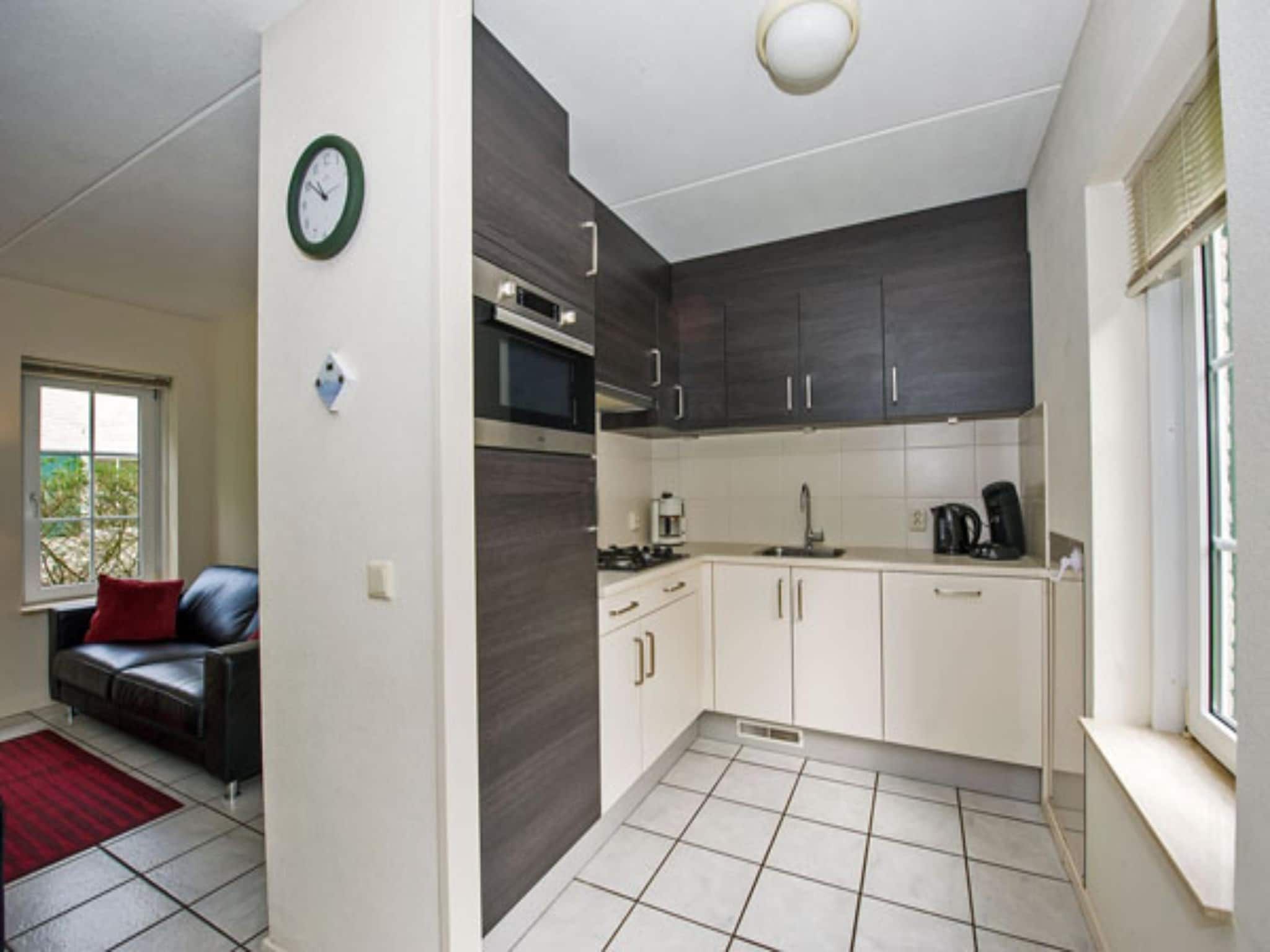 De keuken van Vakantiepark Hellendoorn 2 in Hellendoorn