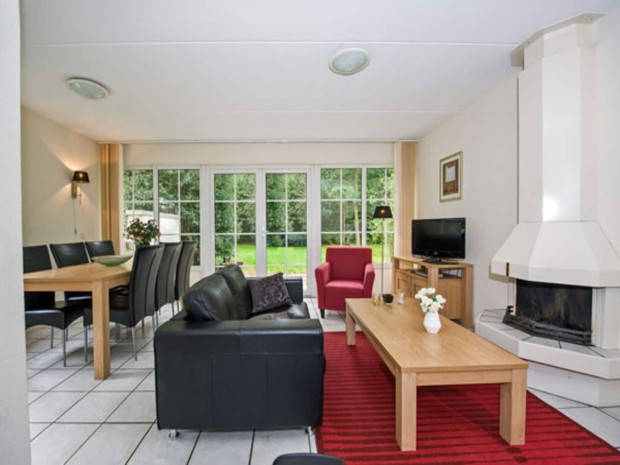 De woonkamer van Vakantiepark Hellendoorn 2 in Hellendoorn