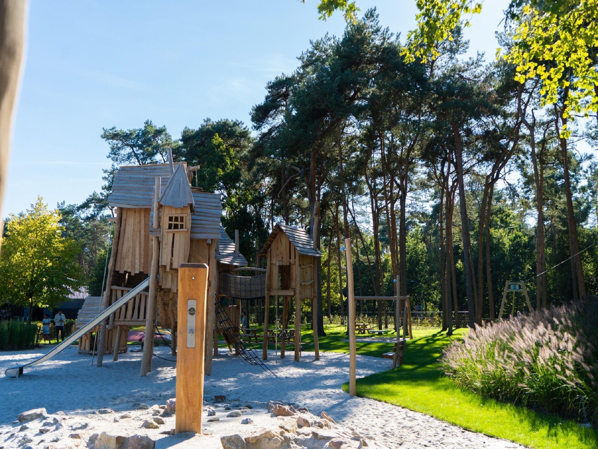 Parkfaciliteiten bij Vakantiepark Molenvelden 7 in Veldhoven