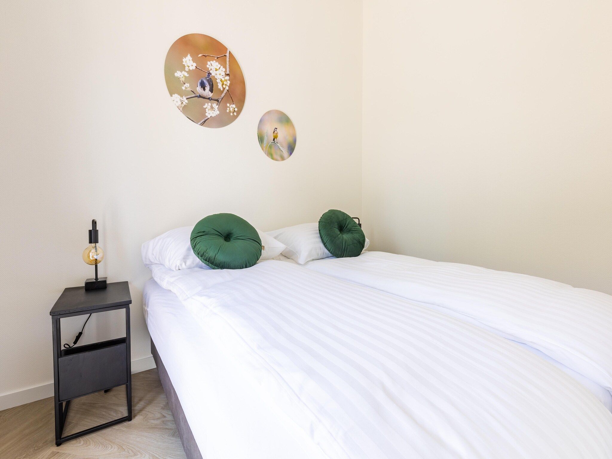 Een slaapkamer van Vakantiepark Molenvelden 8 in Veldhoven