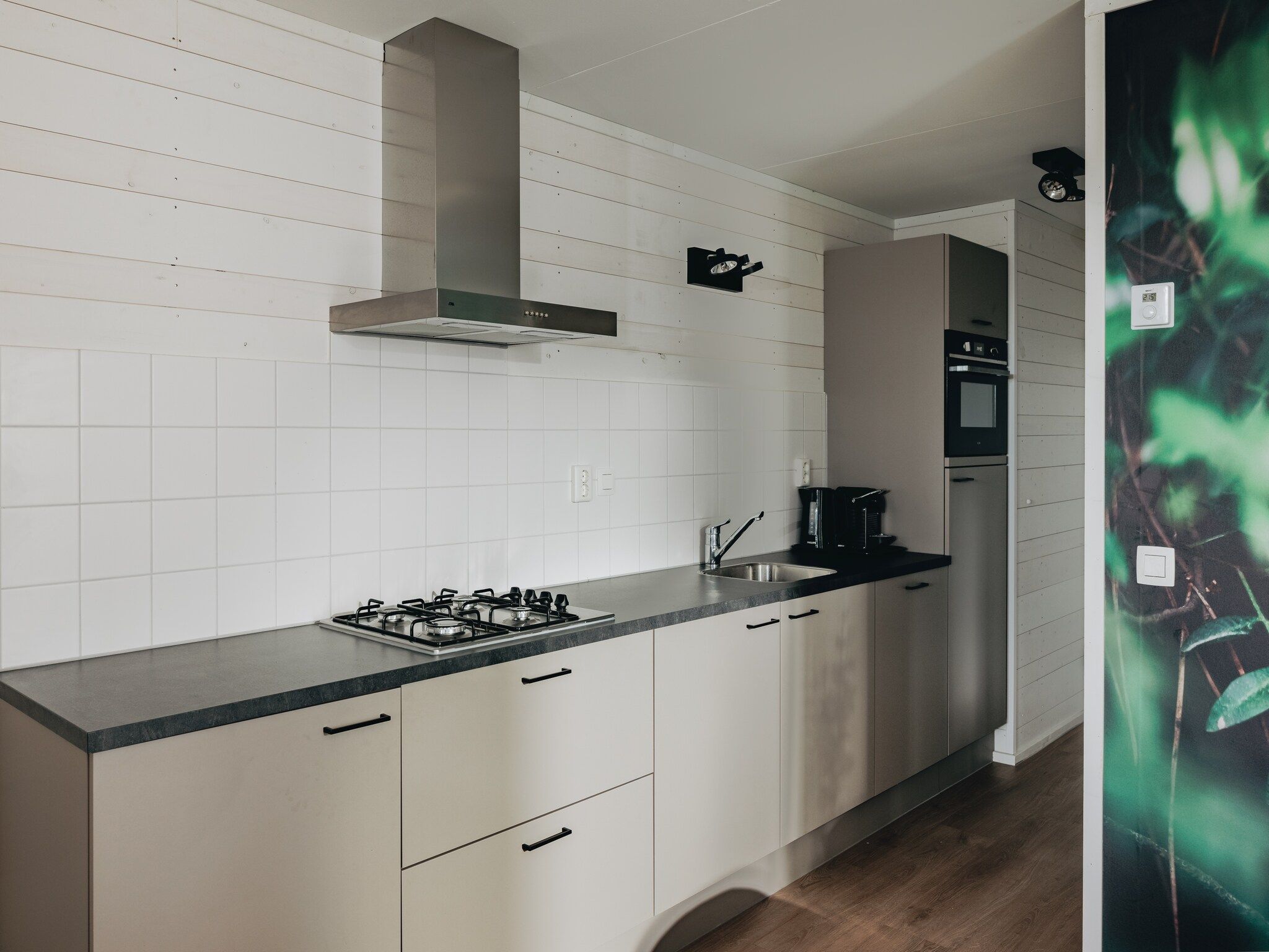 De keuken van Vakantiepark Schaijk 10 in Schaijk