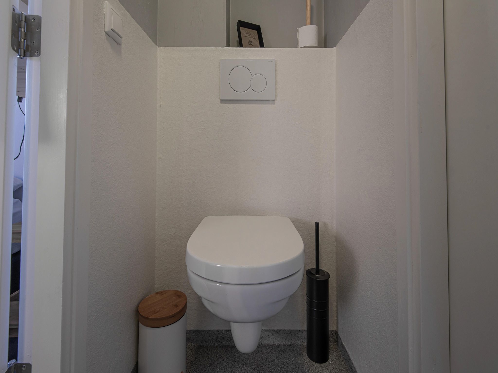 De badkamer van Acker Lodges 4 in Ruinerwold