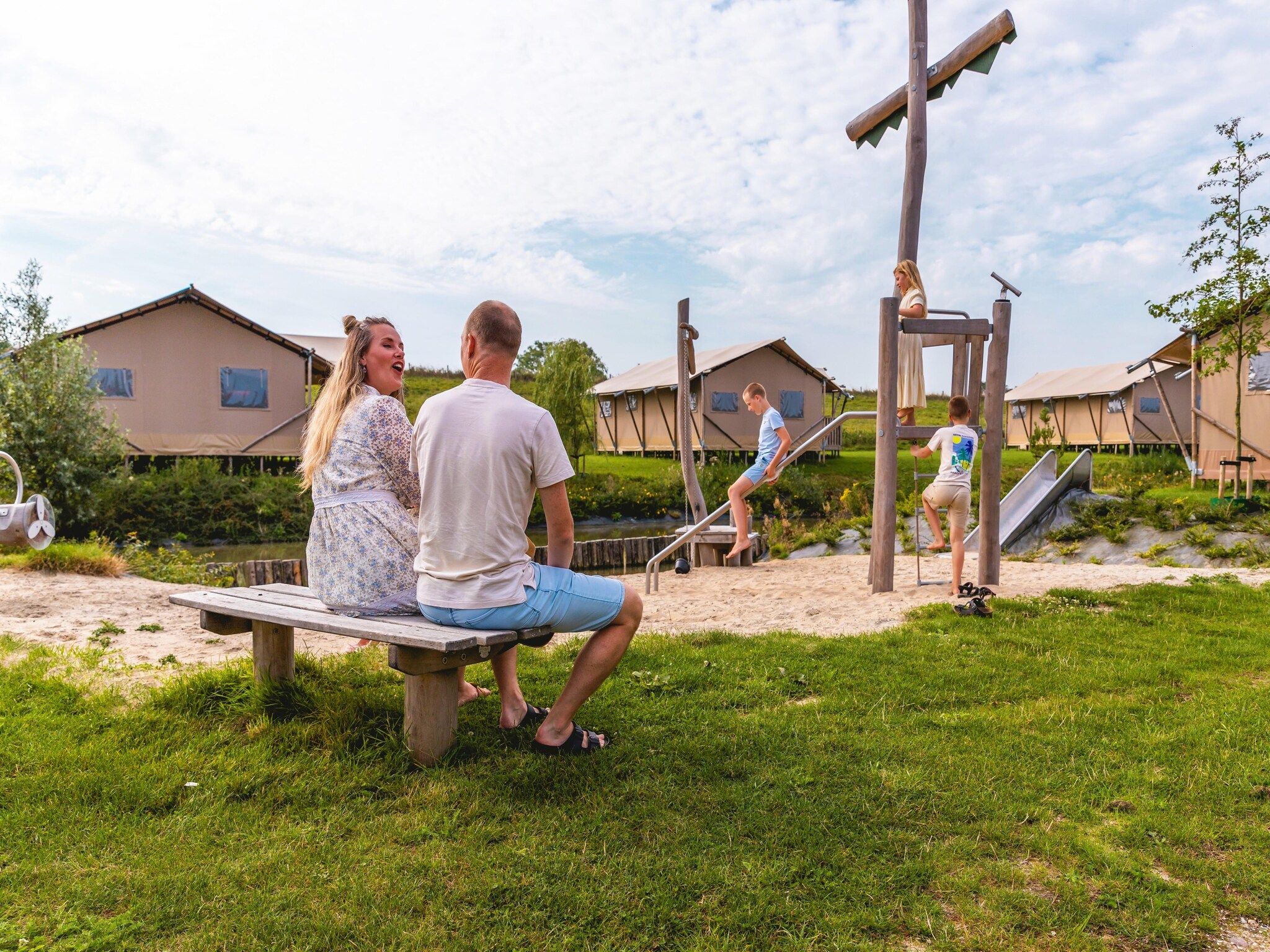 Parkfaciliteiten bij Villavakantiepark IJsselhof 12 in Andijk