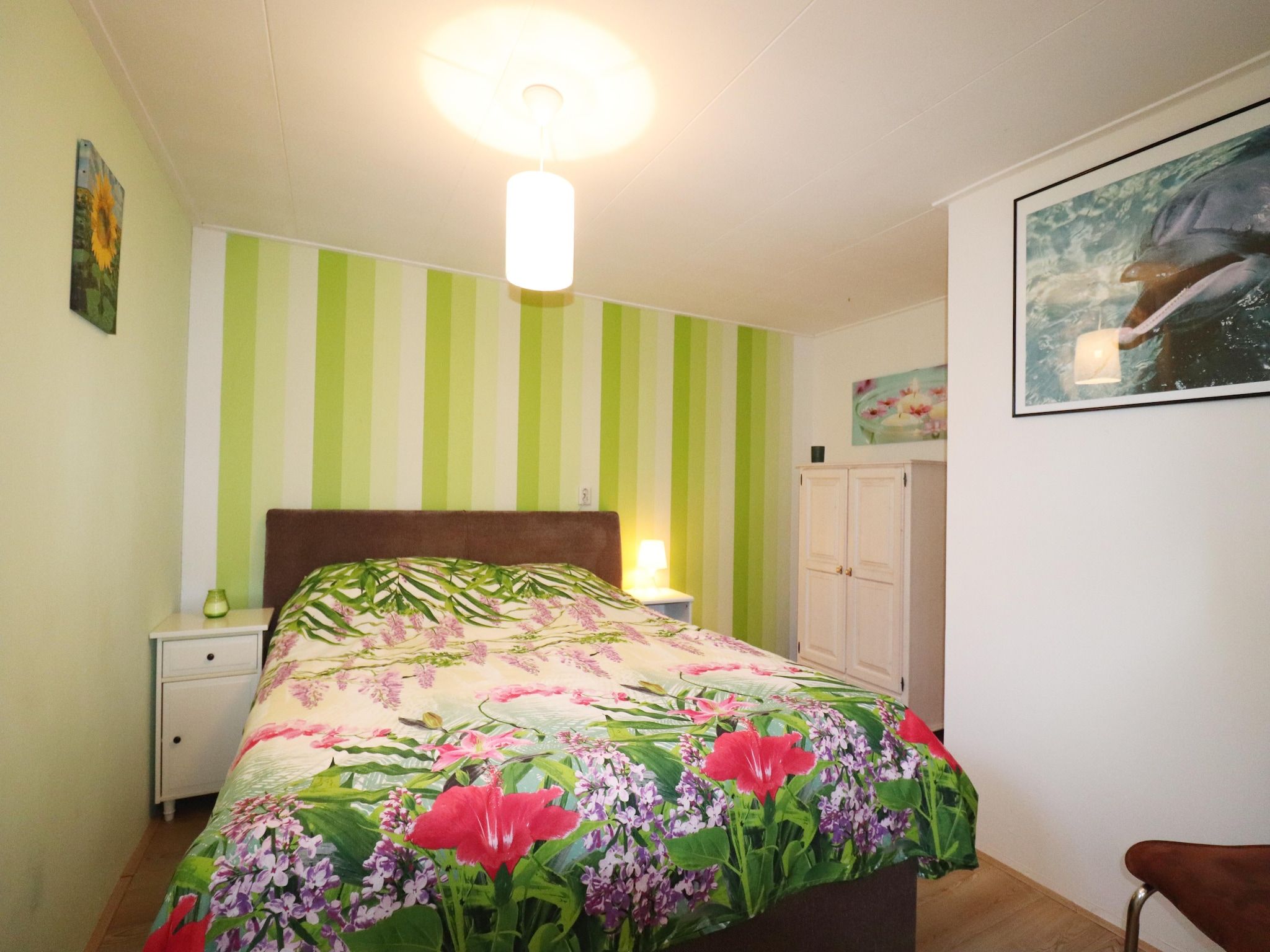Een slaapkamer van De Kerkereed in Donkerbroek