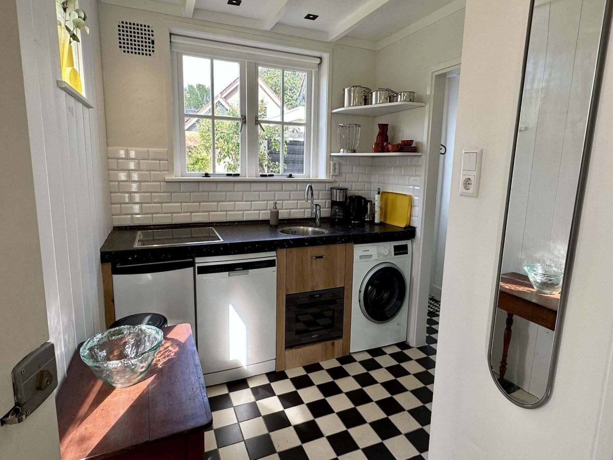 De keuken van Vakantiehuis Fijn in Bergen