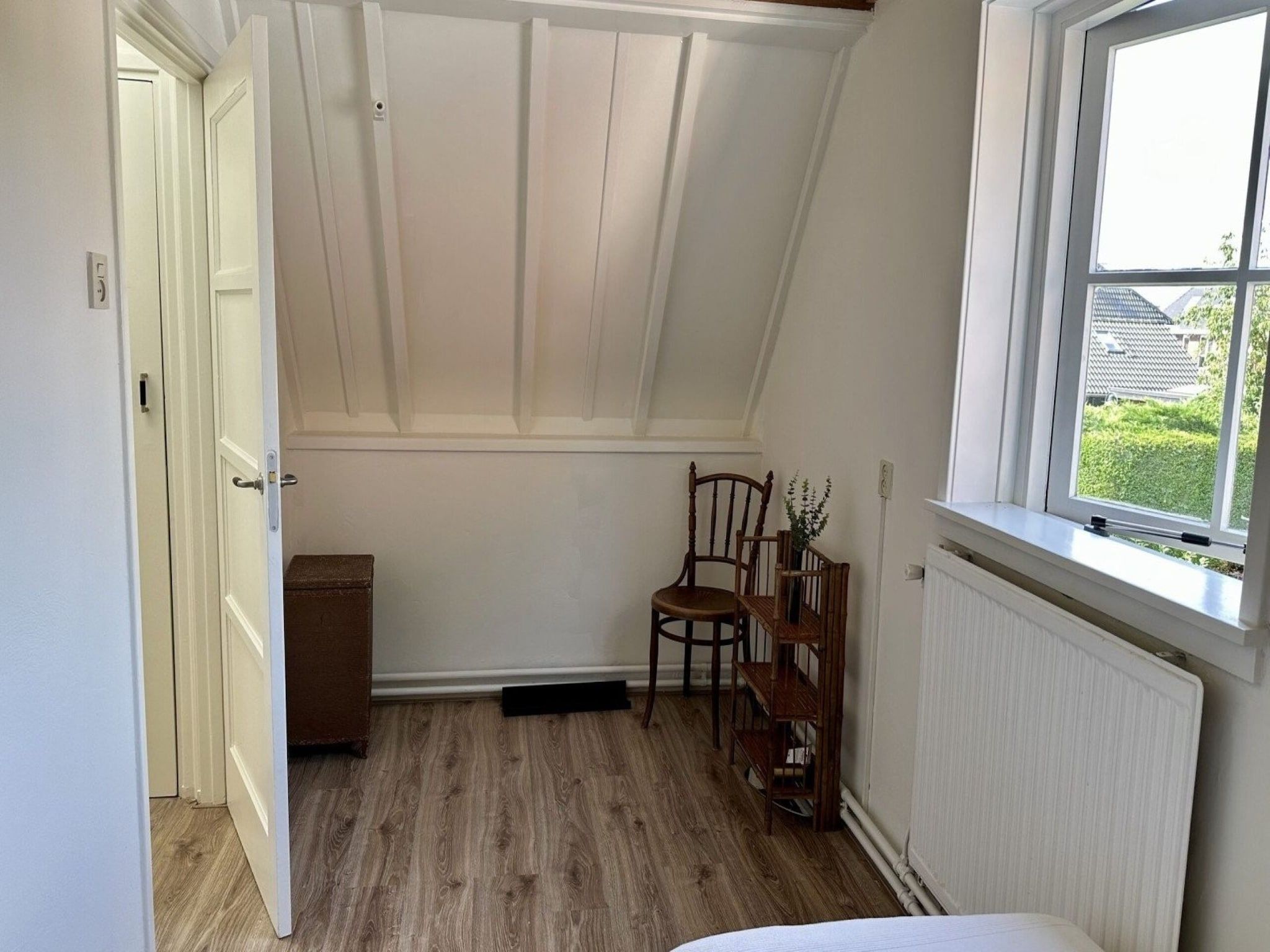 Een slaapkamer van Vakantiehuis Fijn in Bergen