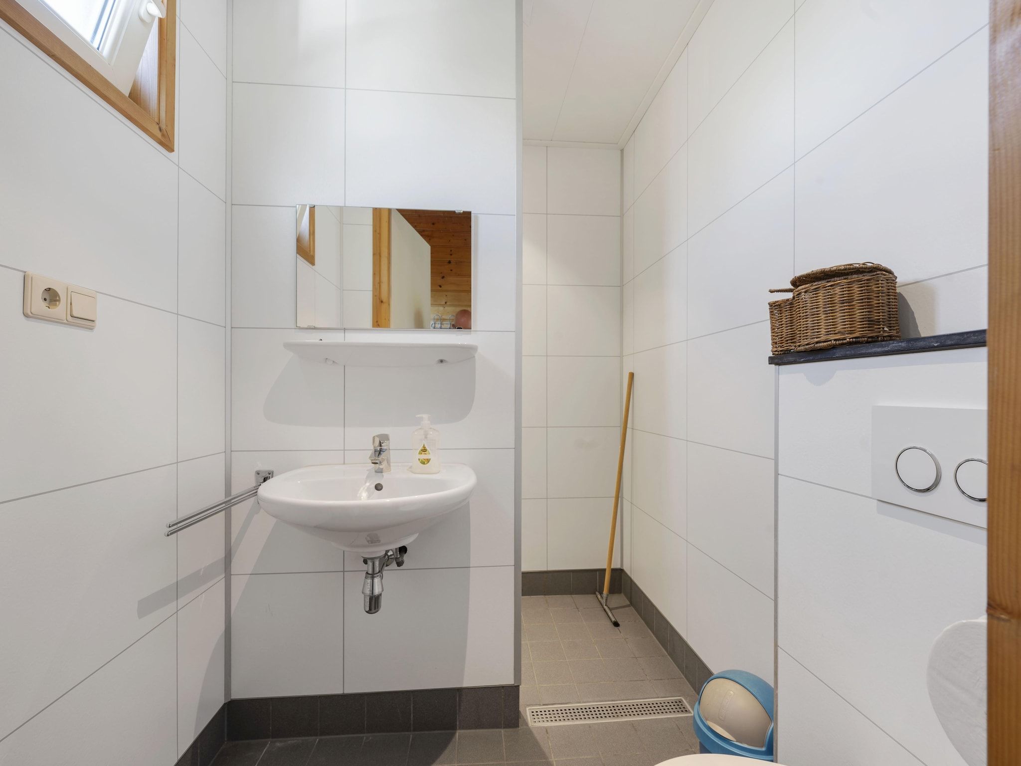 De badkamer van Vakantiehuisje 20 in Someren-Heide