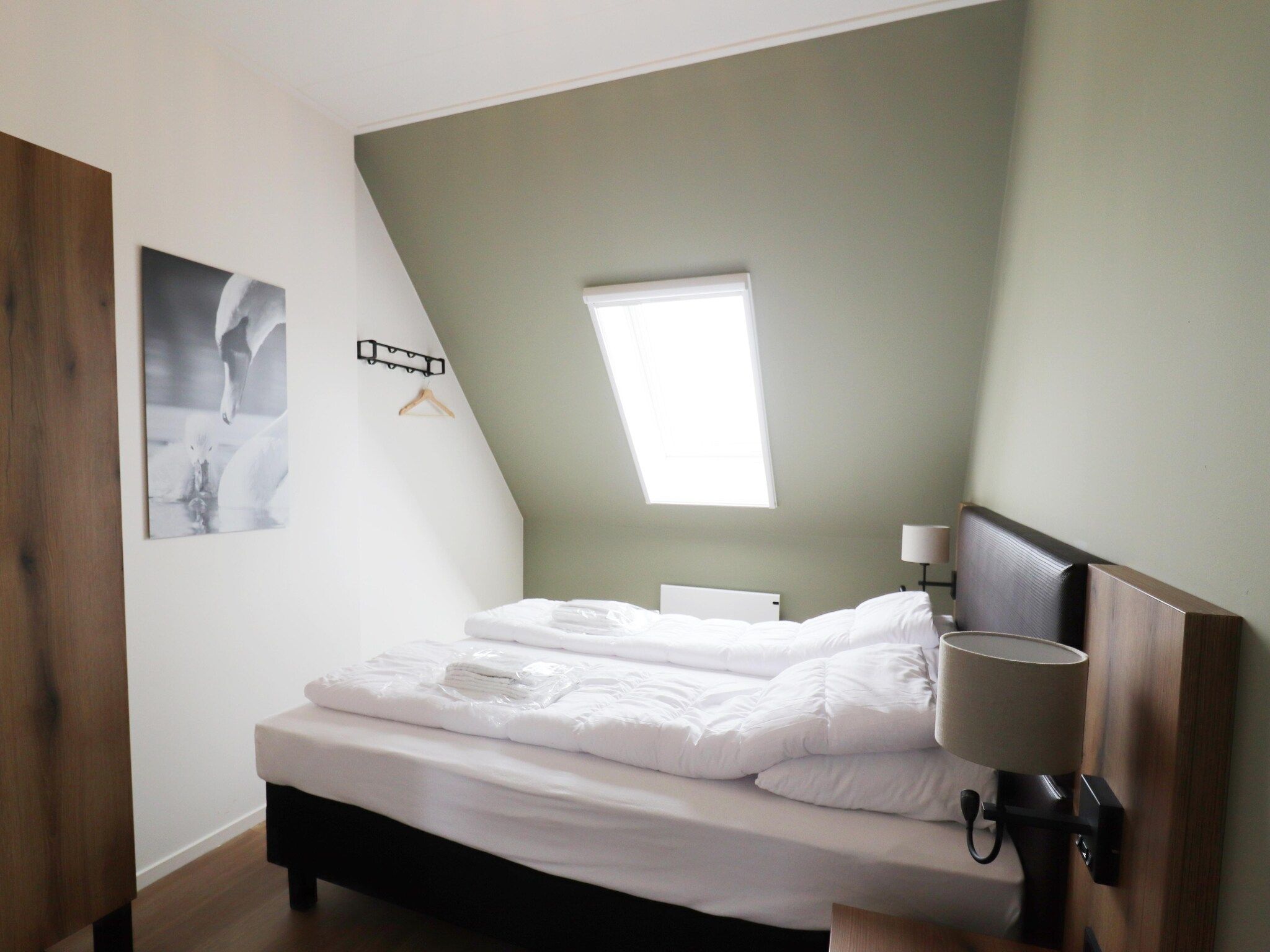 Een slaapkamer van Friese Villa in Leons in Leons