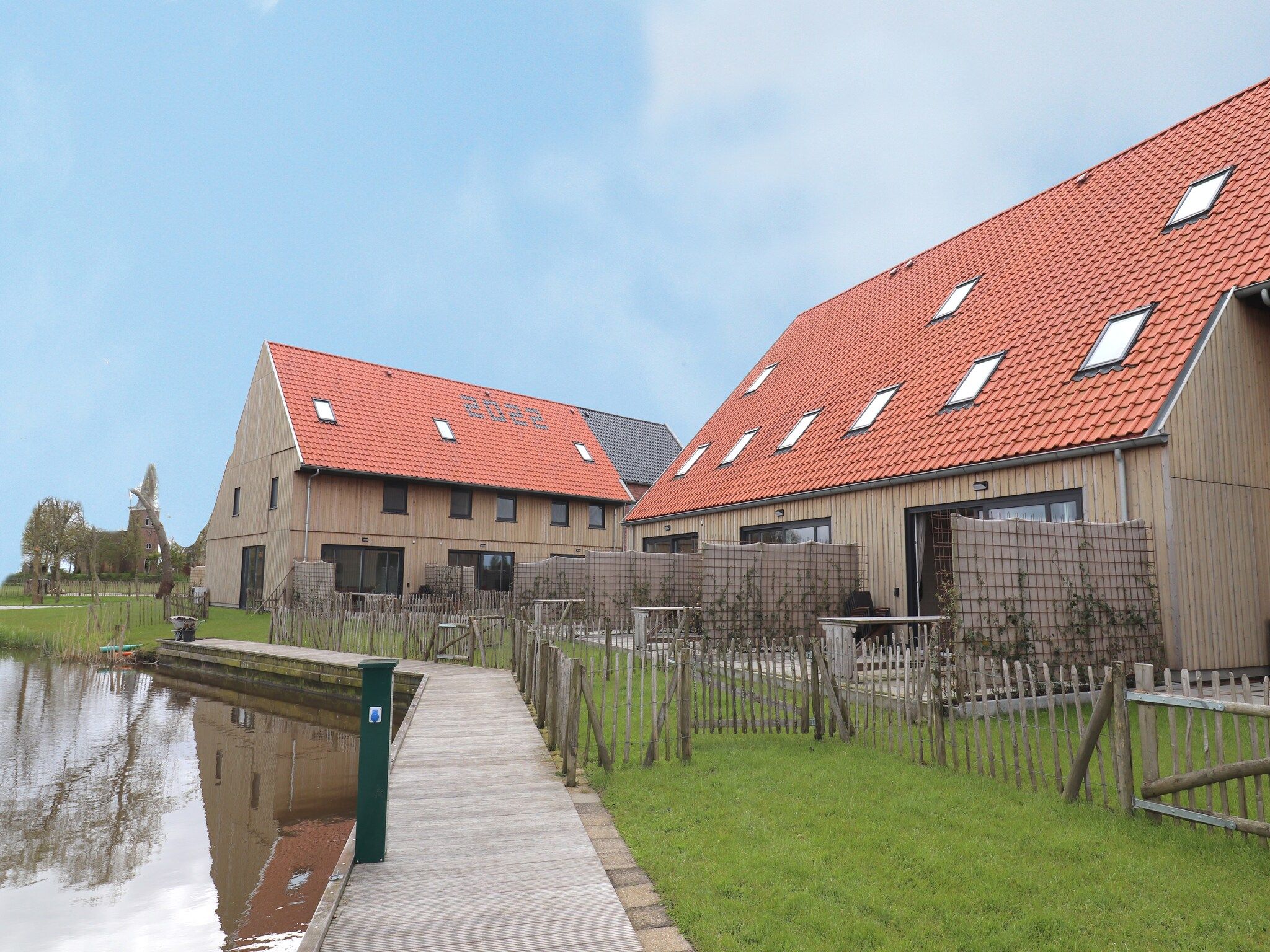 De tuin van Friese Villa in Leons in Leons